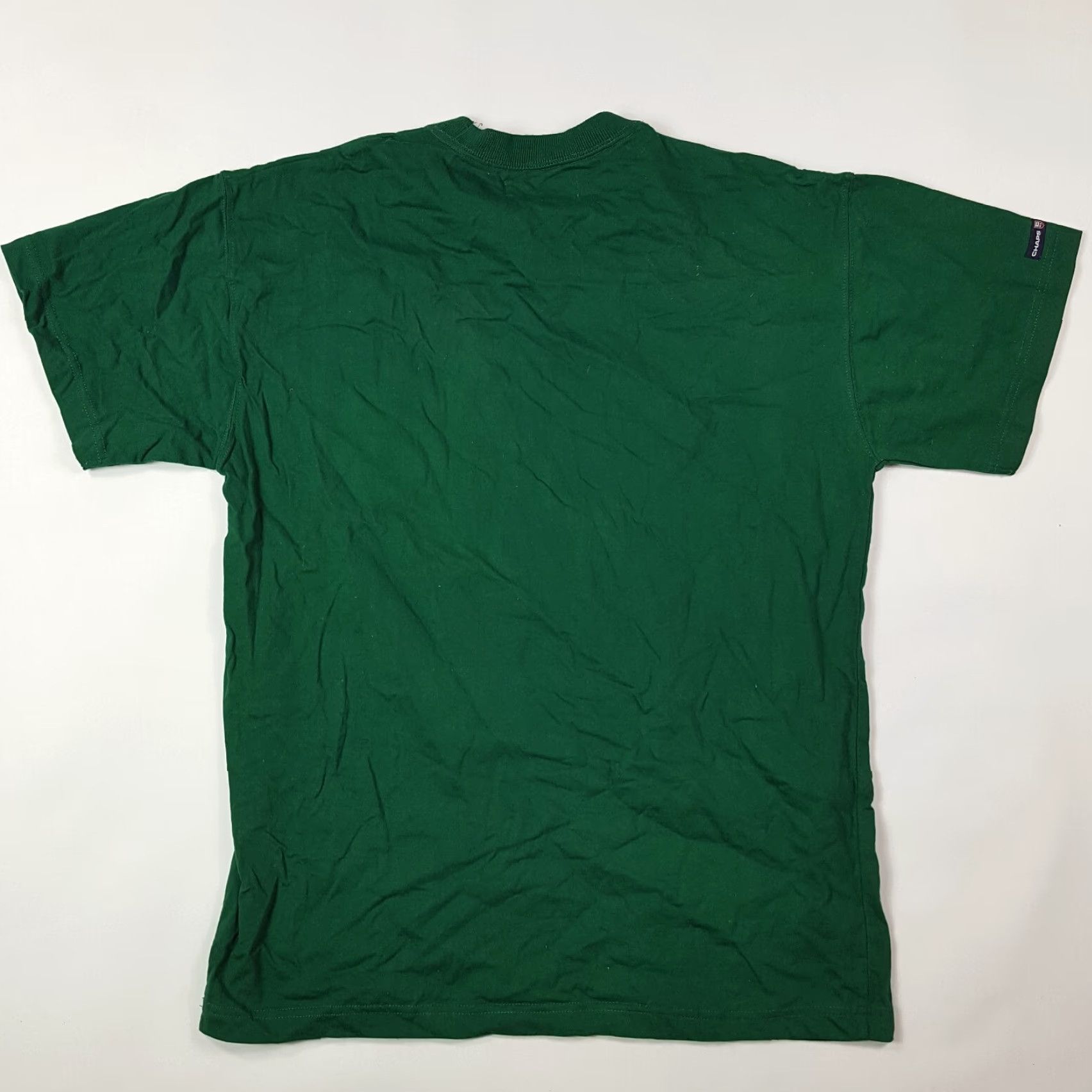 Ralph Lauren VTG Ralph Lauren Chaps Forrest Green Men's Medium Pocket Golf Sports T Shirt 90s Size US M / EU 48-50 / 2 - 5 Thumbnail