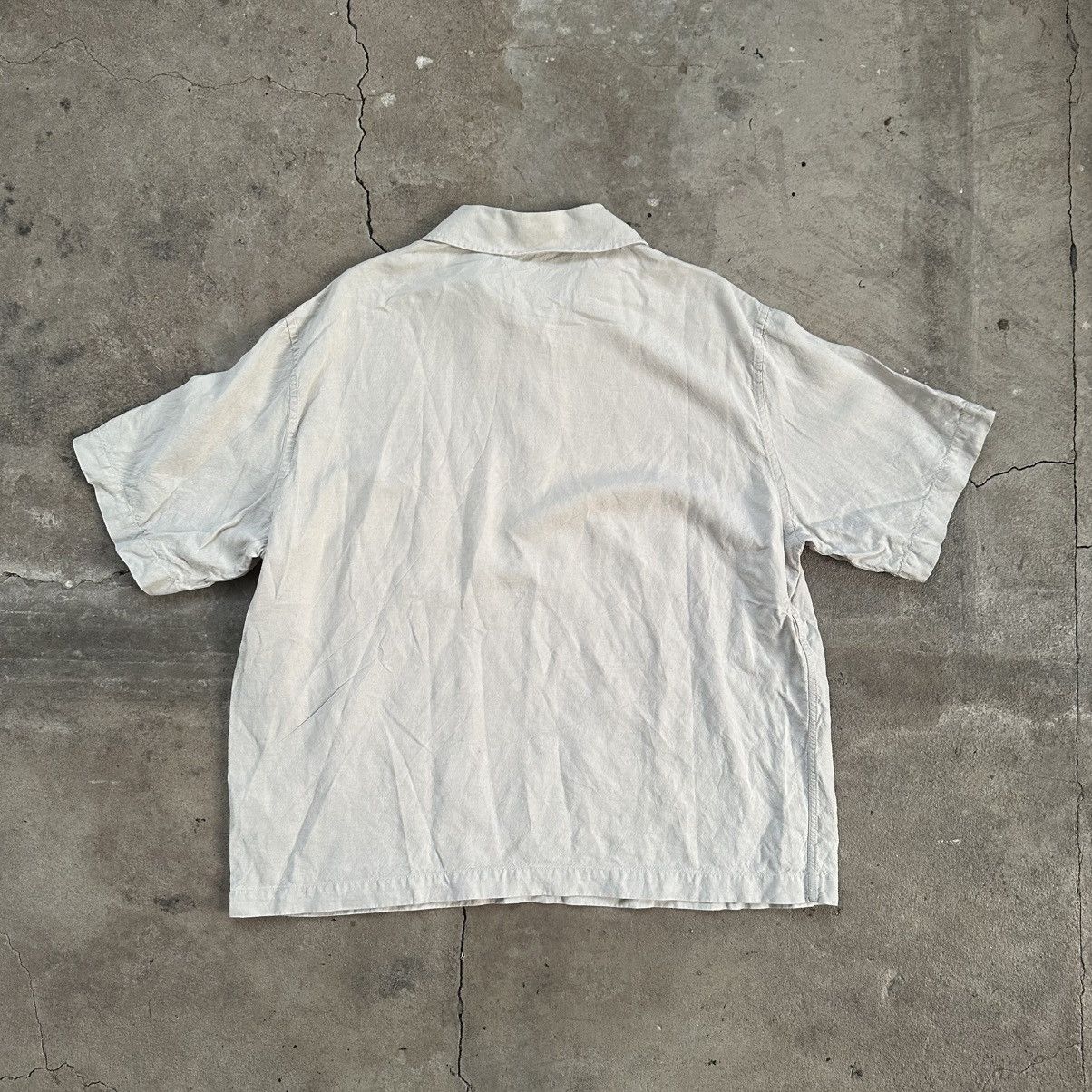 Arket Arket Cotton Linen and lyocell zip Shirt Size US L / EU 52-54 / 3 - 7 Thumbnail