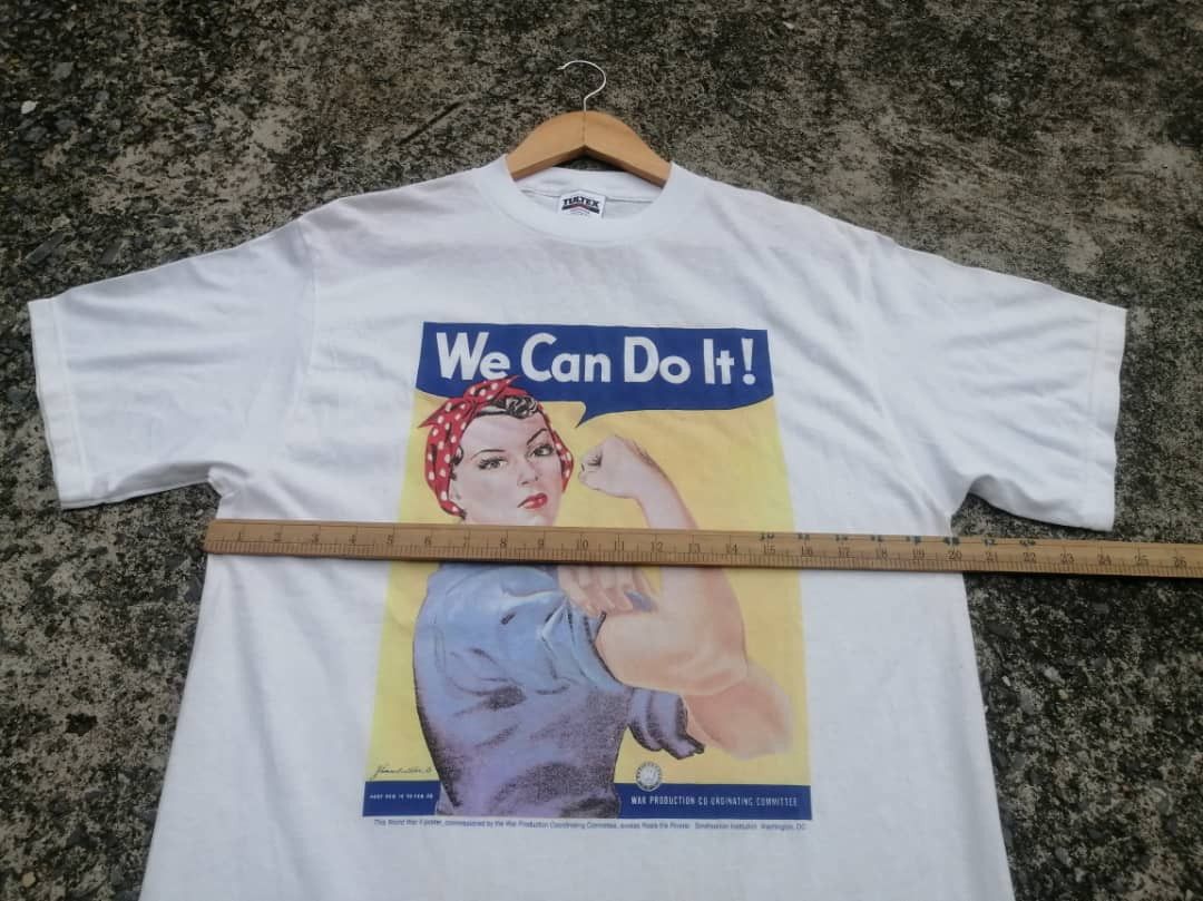 Tultex × Vintage Vintage The World War II " We Can Do It" Poster Tee Size US M / EU 48-50 / 2 - 3 Thumbnail