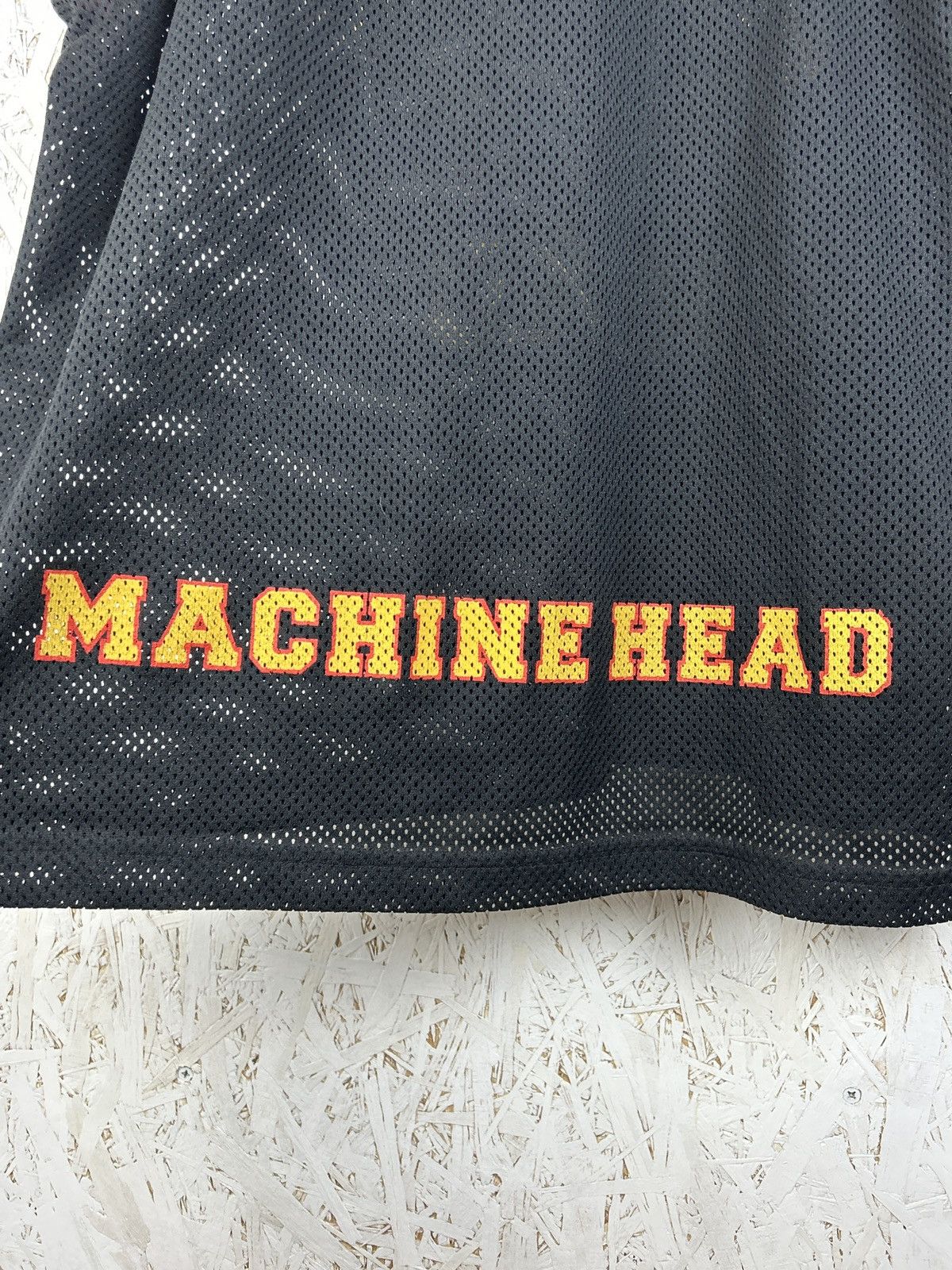 Band Tees 90s Vintage Blue Grape Machine Head 666 Basketball Jersey Size US XL / EU 56 / 4 - 4 Thumbnail