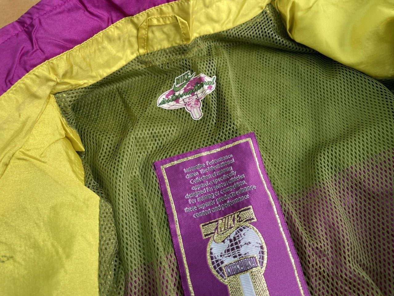 Nike Nike tracksuit, neon purple, vintage track suit, jacket L Size US L / EU 52-54 / 3 - 10 Thumbnail