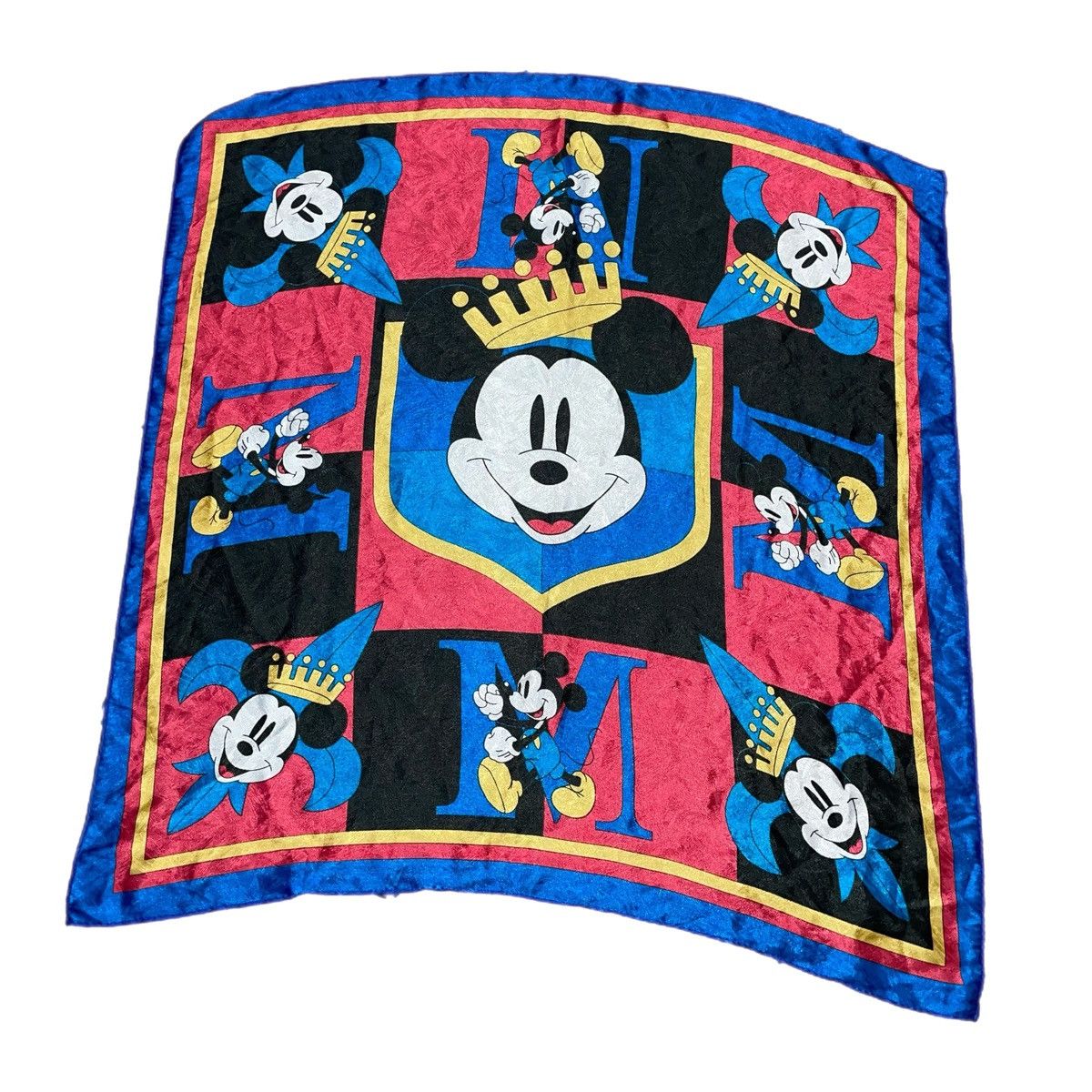 Disney × Mickey Mouse Mickey Mouse Big Silky Scarf Size ONE SIZE - 2 Thumbnail