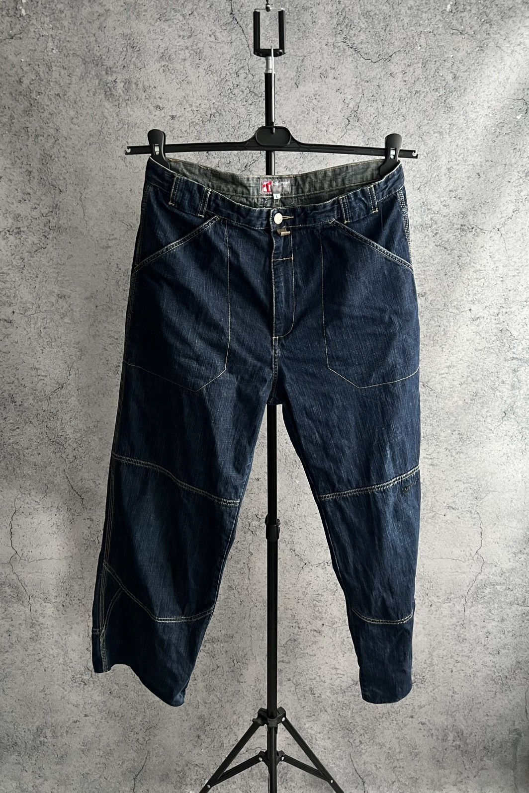Vintage Vintage Tomster USA Workers Jeans Y2K Denim Pants 1990s Size US 34 / EU 50 - 1 Thumbnail