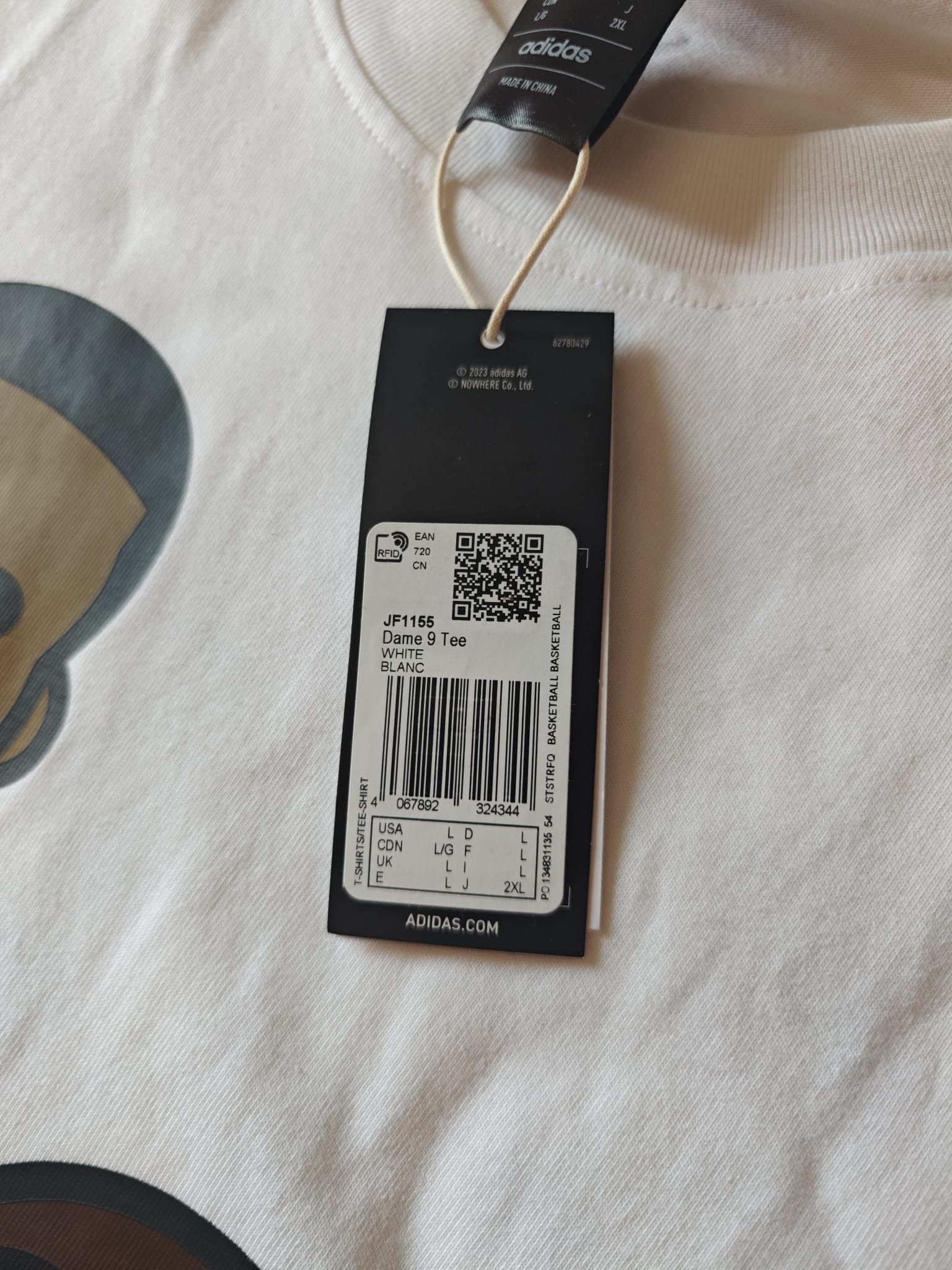 Adidas × Bape Adidas x BAPE x Damian Lillard Tee – BNWT Rare Collab Size US L / EU 52-54 / 3 - 5 Thumbnail