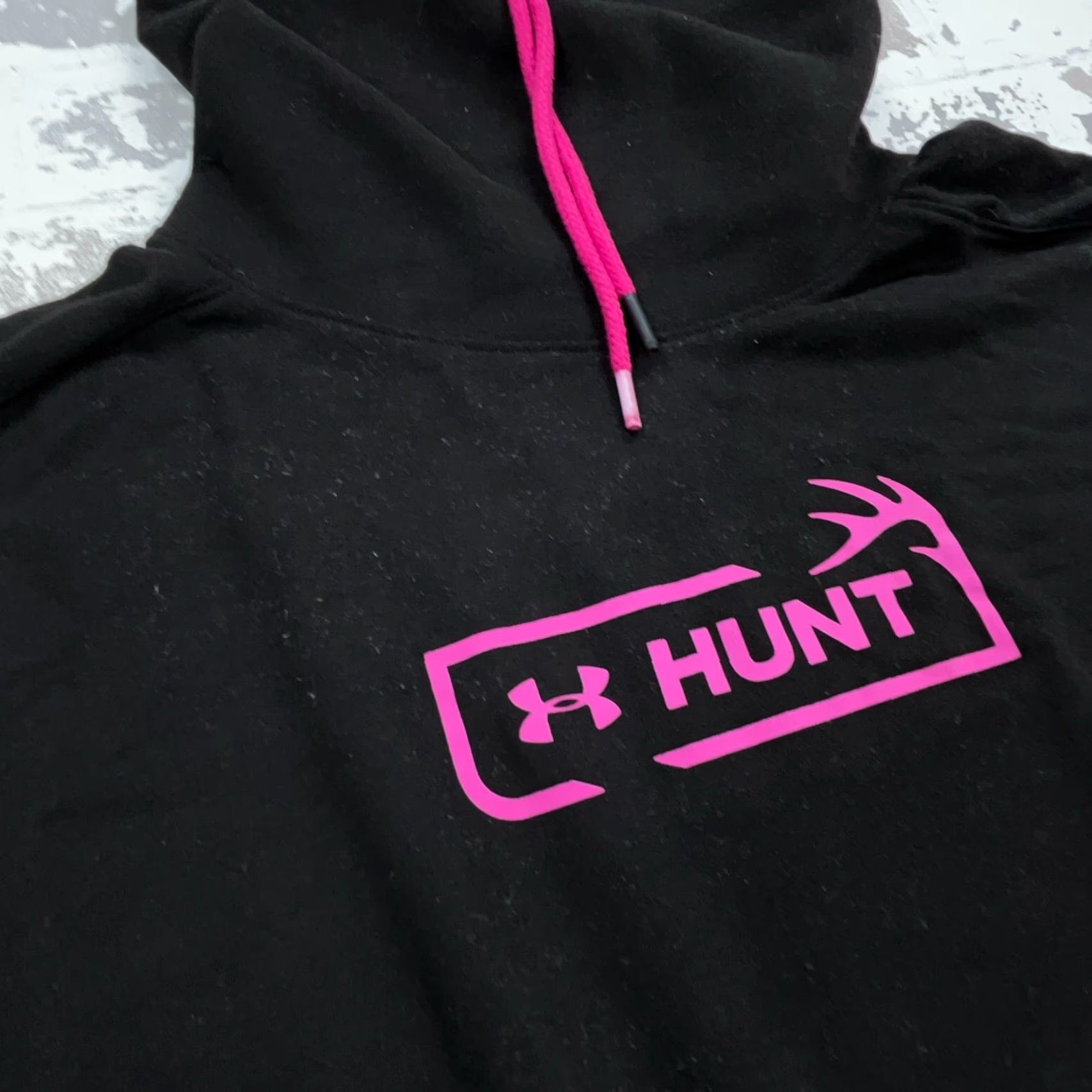 Under Armour Under Armour Sweatshirt Women M Black Pink Turtle Neck Pullover Fleece Logo Cotton Blend Regular Thermal All Seasons Sports Outdoors Size M / US 6-8 / IT 42-44 - 4 Thumbnail