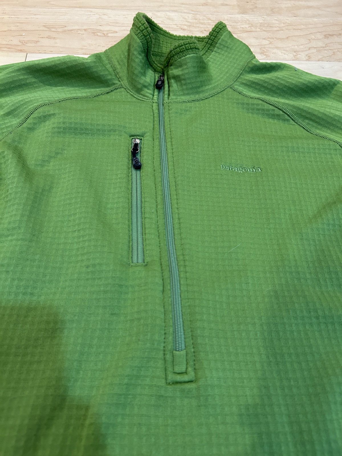 Patagonia Patagonia 1/4 Zip Polartec Fleece Leaf Green Large Size US L / EU 52-54 / 3 - 2 Thumbnail