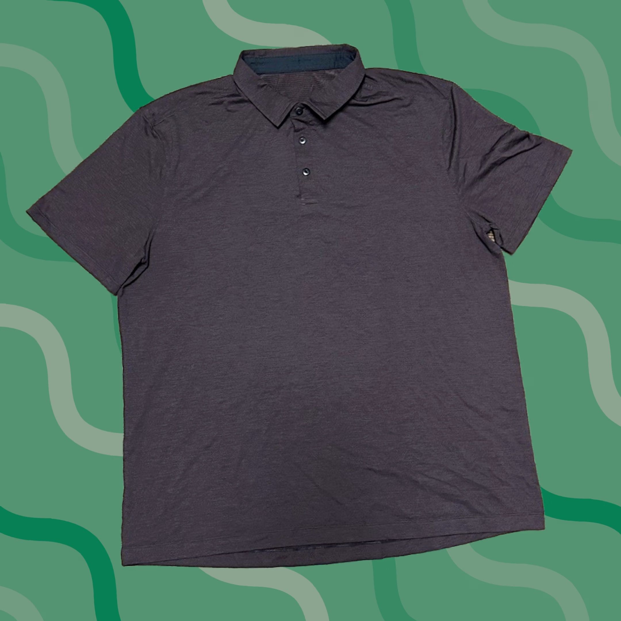 Lululemon LULULEMON Evolution Polo Shirt Men's XL Maroon Short Sleeve Golf Performance Size US XL / EU 56 / 4 - 1 Thumbnail