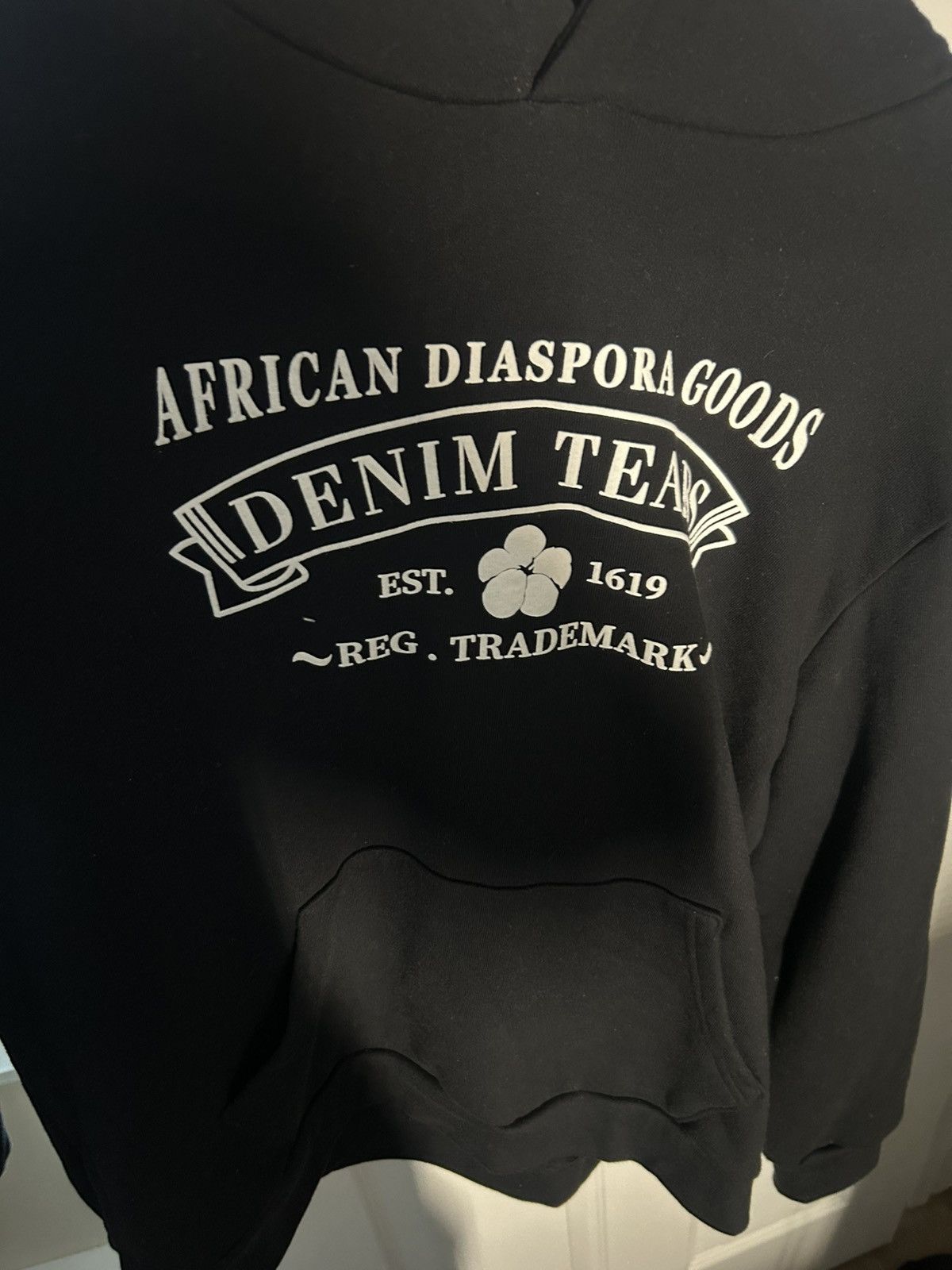 DENIM TEARS Denim tears ADG black hoodie Size US XXL / EU 58 / 5 - 2 Thumbnail