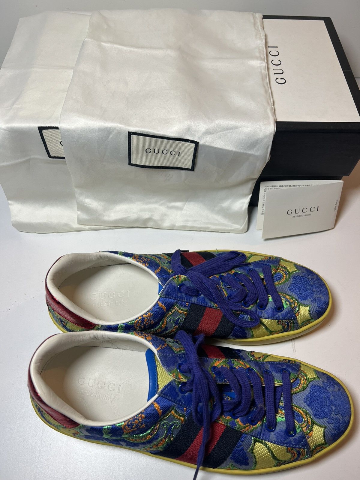 Gucci Gucci Ace sneakers Size US 10 / EU 43 - 1 Thumbnail