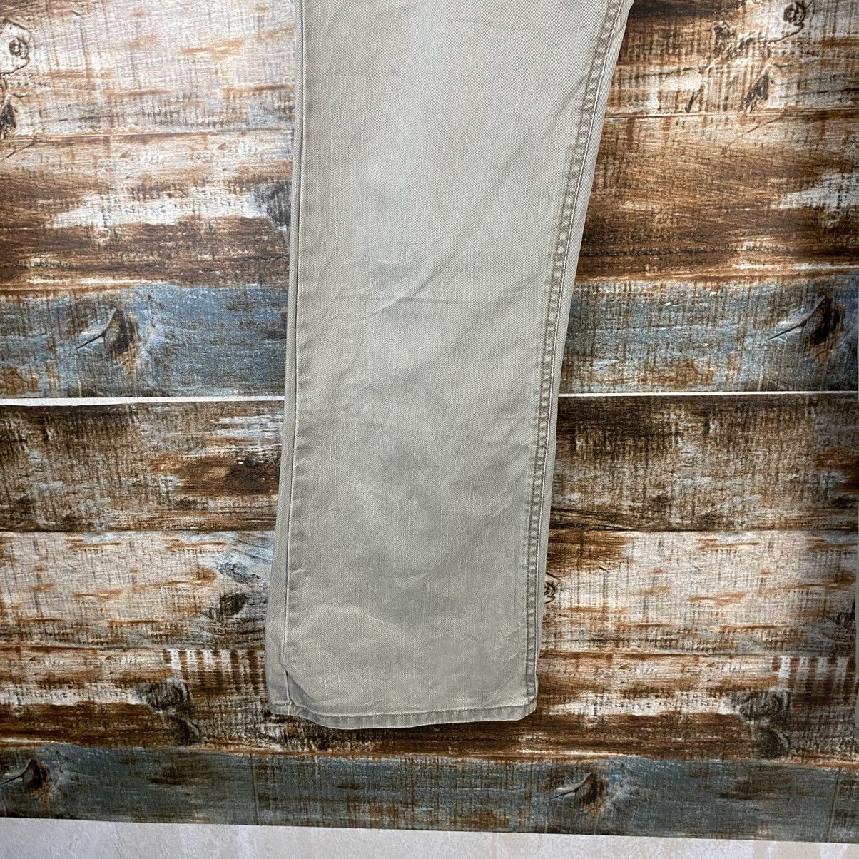 Japanese Brand DL Kiss Mart Beige Casual Pants #C1251 Size US 33 - 9 Thumbnail