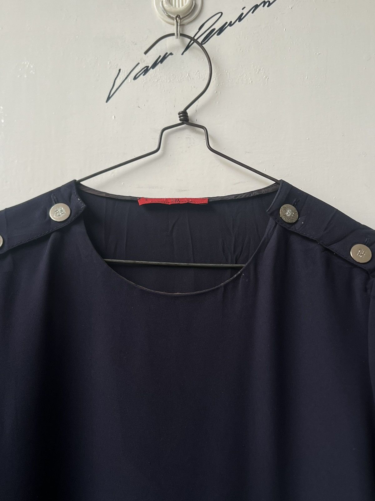Carolina Herrera CH CAROLINA HERRERA Navy T-shirt Size US S / EU 44-46 / 1 - 4 Thumbnail
