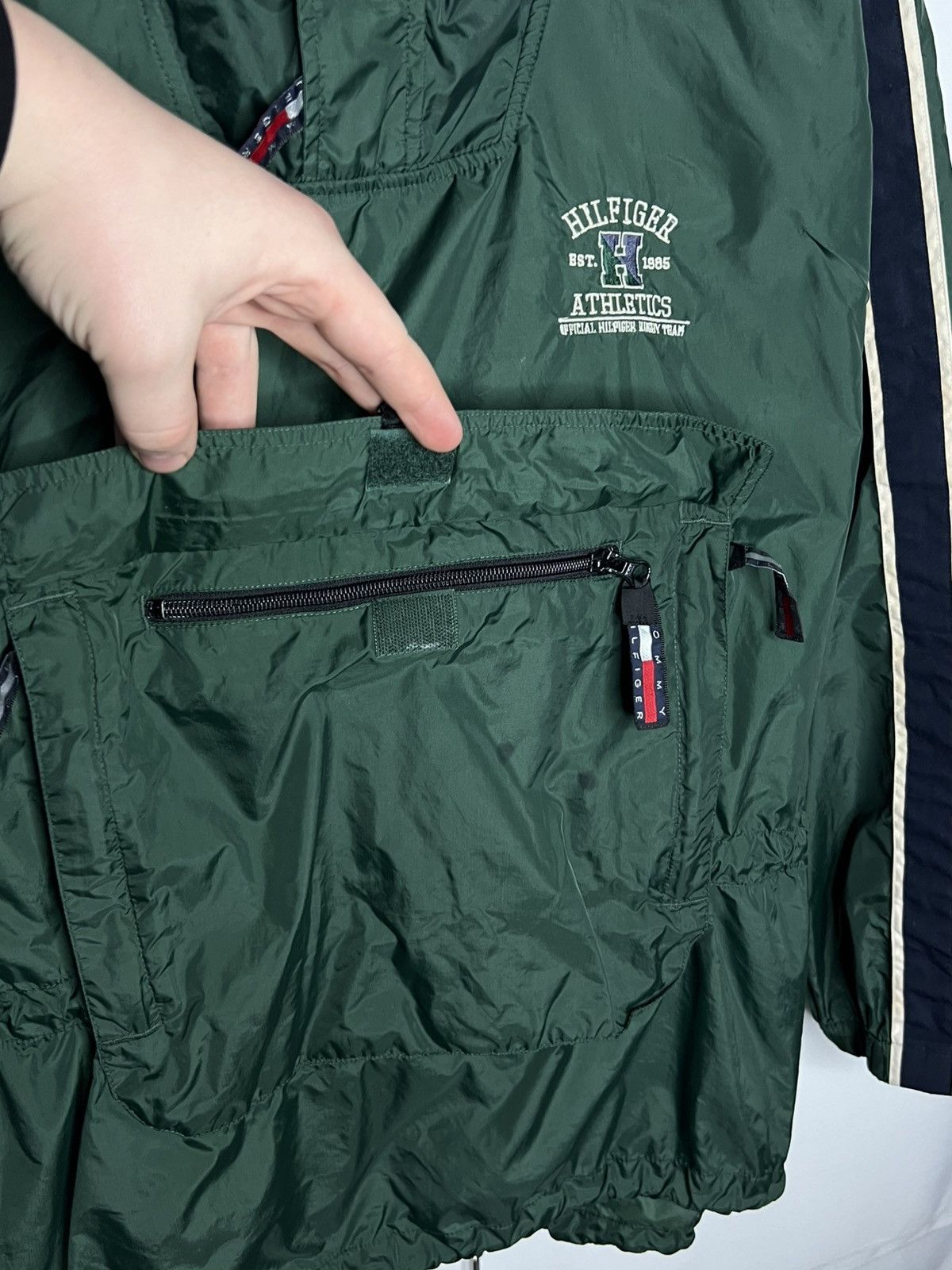 Tommy Hilfiger Vintage Tommy Hilfiger Anorak 100% Nylon Jacket Big Logo Size US S / EU 44-46 / 1 - 13 Thumbnail