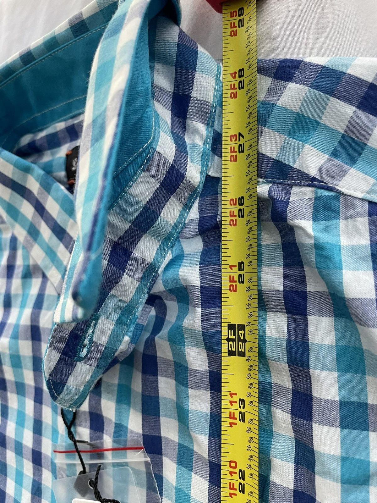 Other Lucky Luciano Button Up Shirt Mens XL Checkered New With Tag Size US XL / EU 56 / 4 - 7 Thumbnail