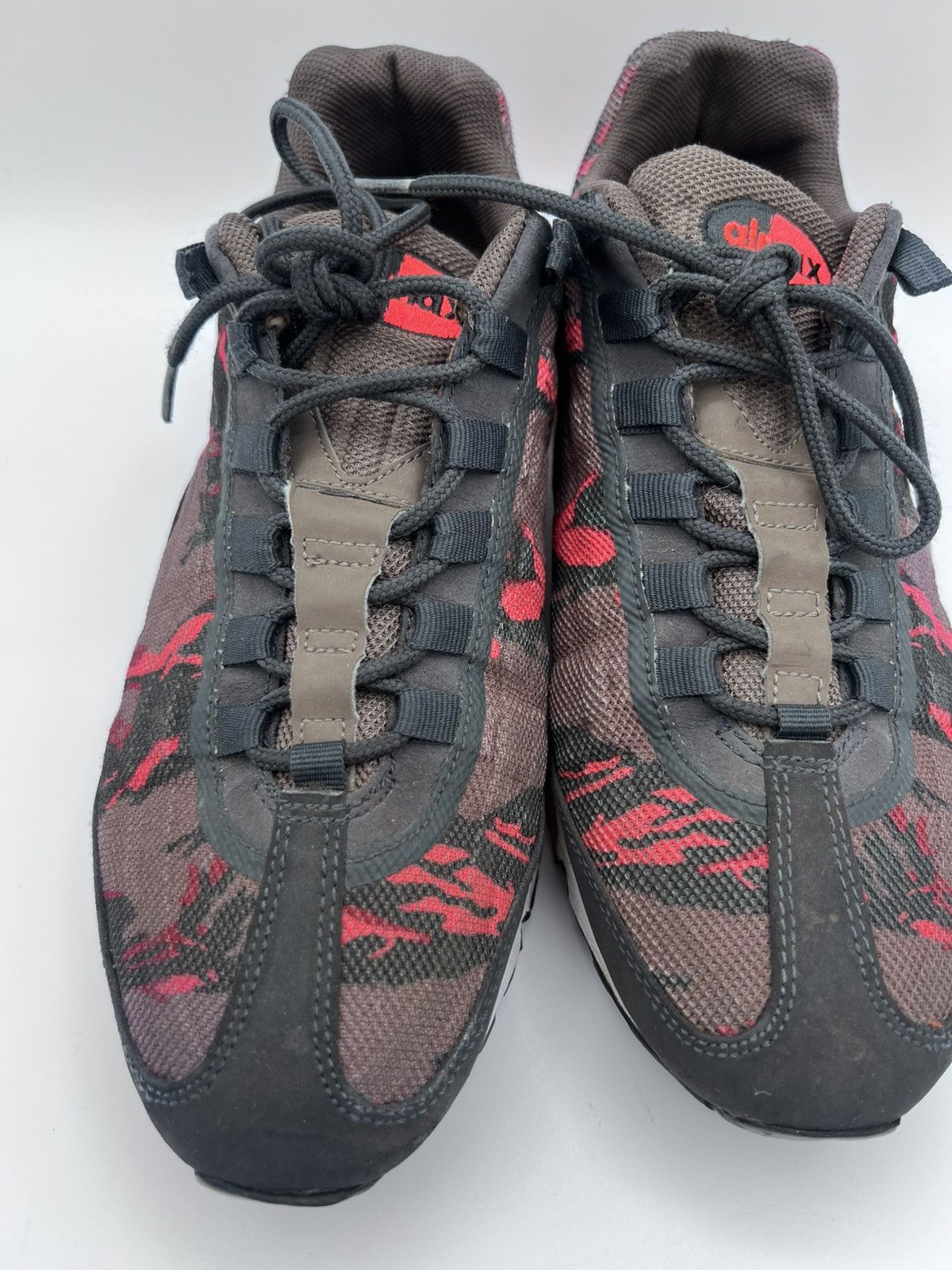 Nike Nike Air Max 95 Red/Brown Camo Sneakers Shoes Mens Size 8.5 Size US 8.5 / EU 41-42 - 3 Thumbnail