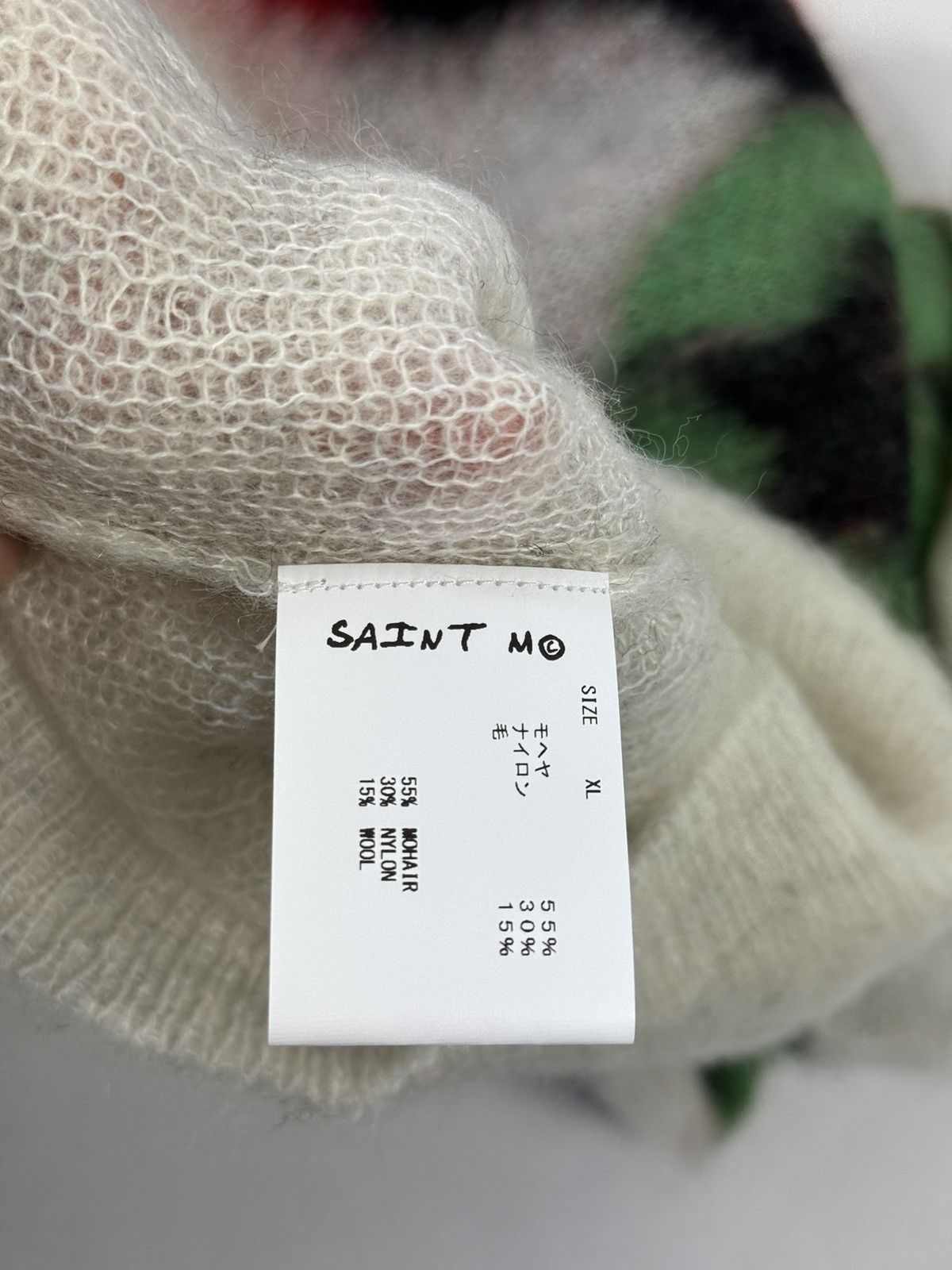 DENIM TEARS × Saint Michael SAINT MICHAEL X DENIM TEARS STAR SWEATER Size US XL / EU 56 / 4 - 7 Thumbnail