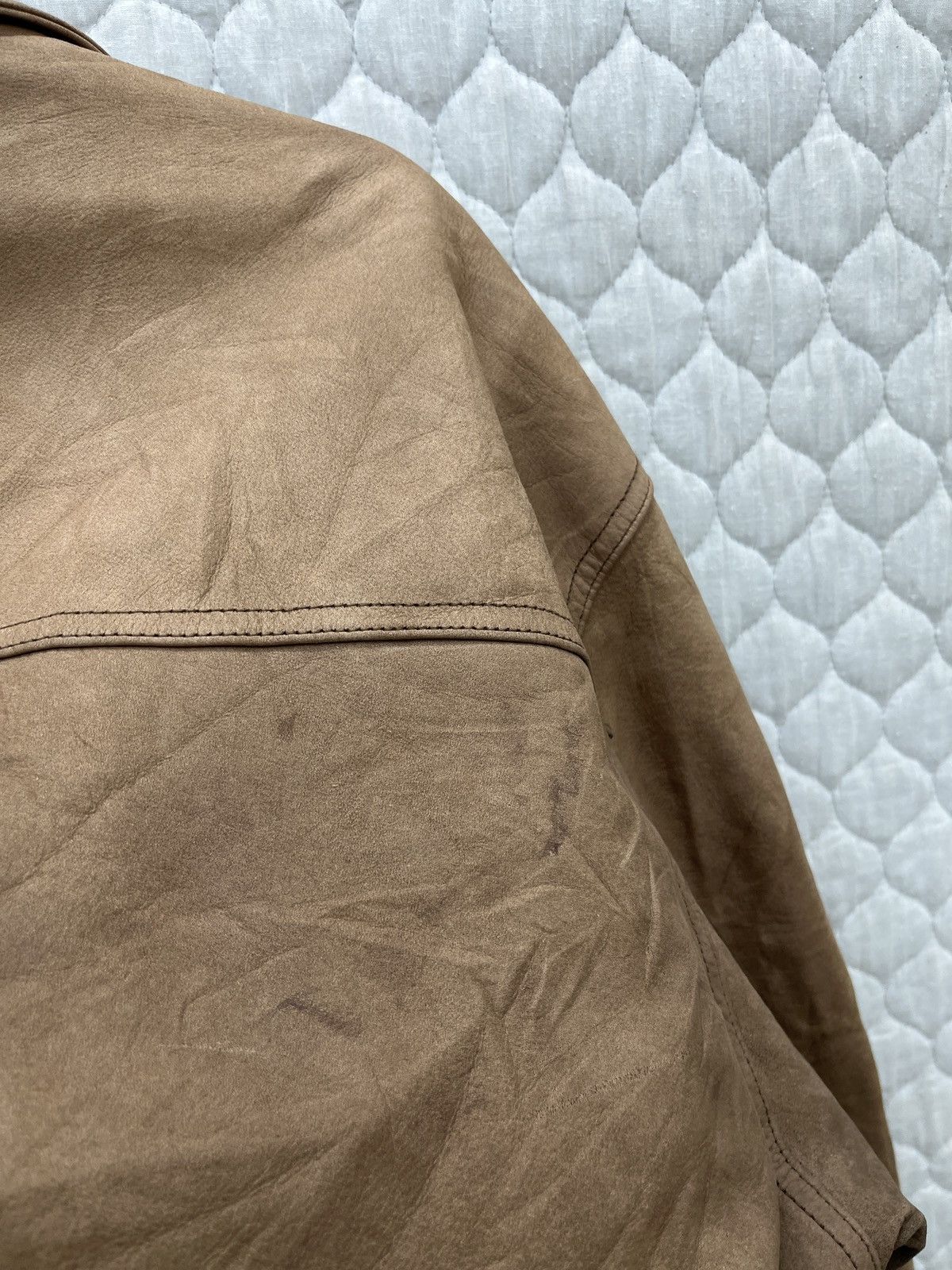 Mirage 🔥🔥🔥ARCHIVE MIRAGE LEATHER JACKET Size US L / EU 52-54 / 3 - 9 Thumbnail