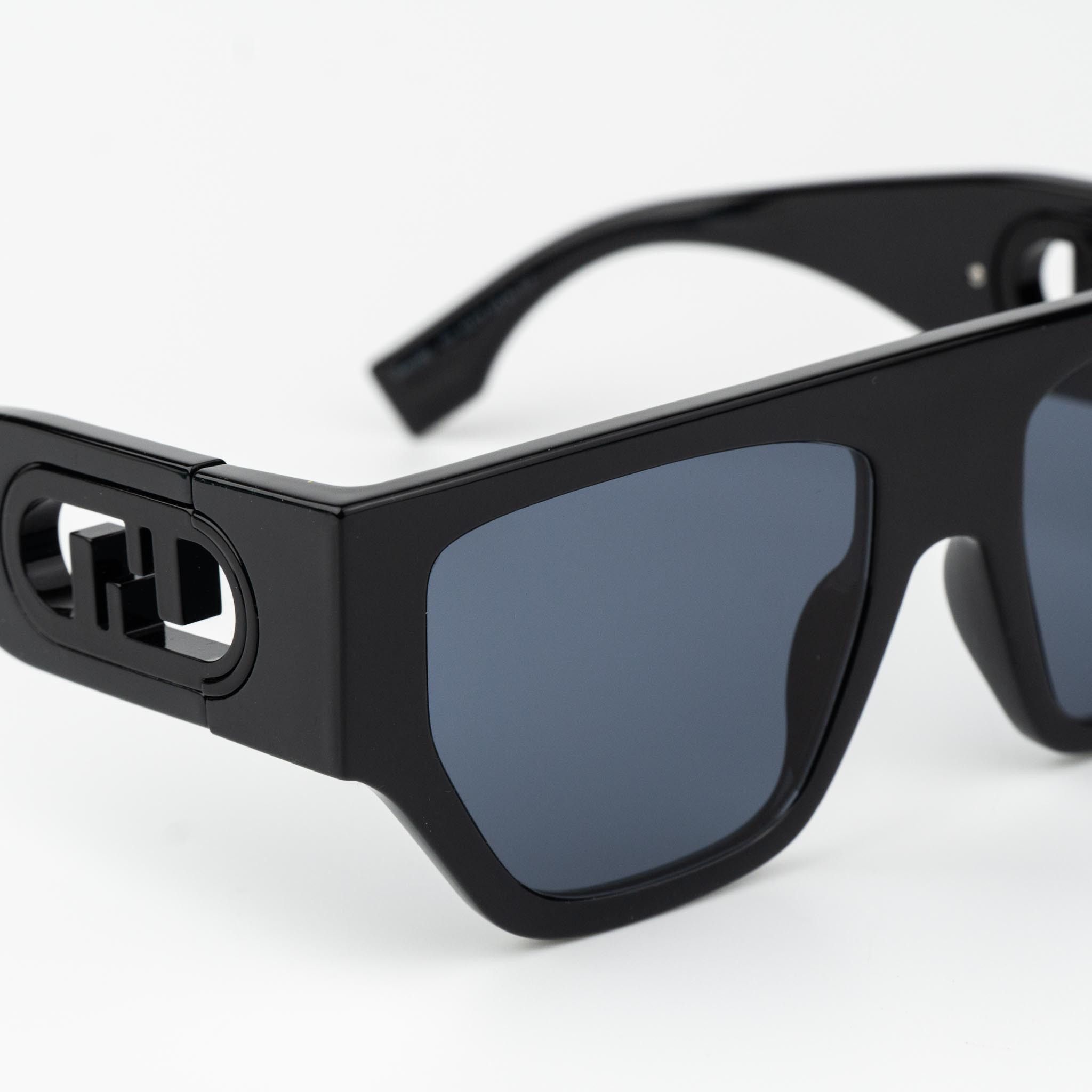 Fendi Fendi O'LOCK Women Sunglasses FE40108U 01V BRAND NEW Size ONE SIZE - 6 Thumbnail