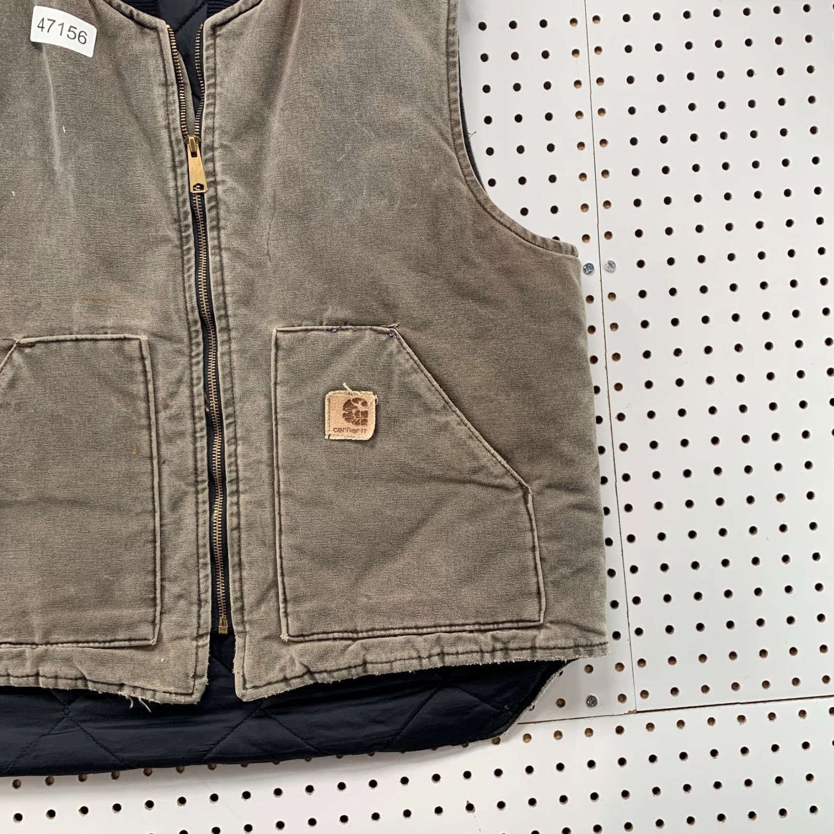 Carhartt VINTAGE Carhartt Vest Jacket Mens XL Brown Duck Canvas Sleeveless Chestnut Jacket Vest Carhartt J97 Workwear Men XL Brown Canvas Size US XL / EU 56 / 4 - 6 Thumbnail