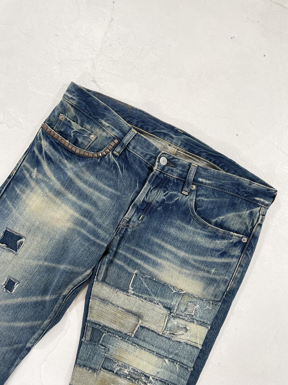 Hysteric Glamour Hysteric glamour scab denim Size US 35 - 2 Thumbnail