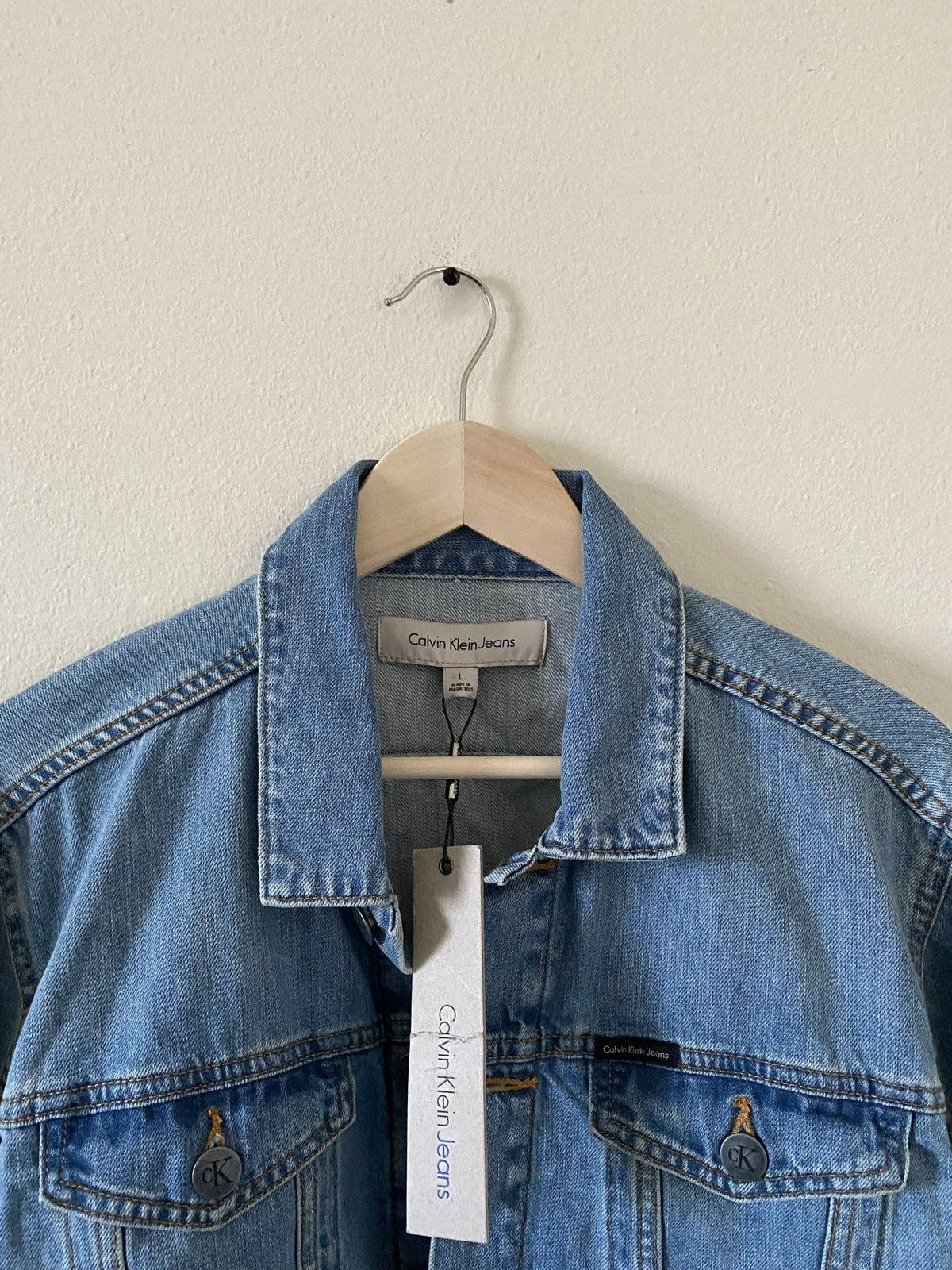 Calvin Klein Calvin Klein Jeans Denim Jacket New With Tags Size US M / EU 48-50 / 2 - 8 Thumbnail