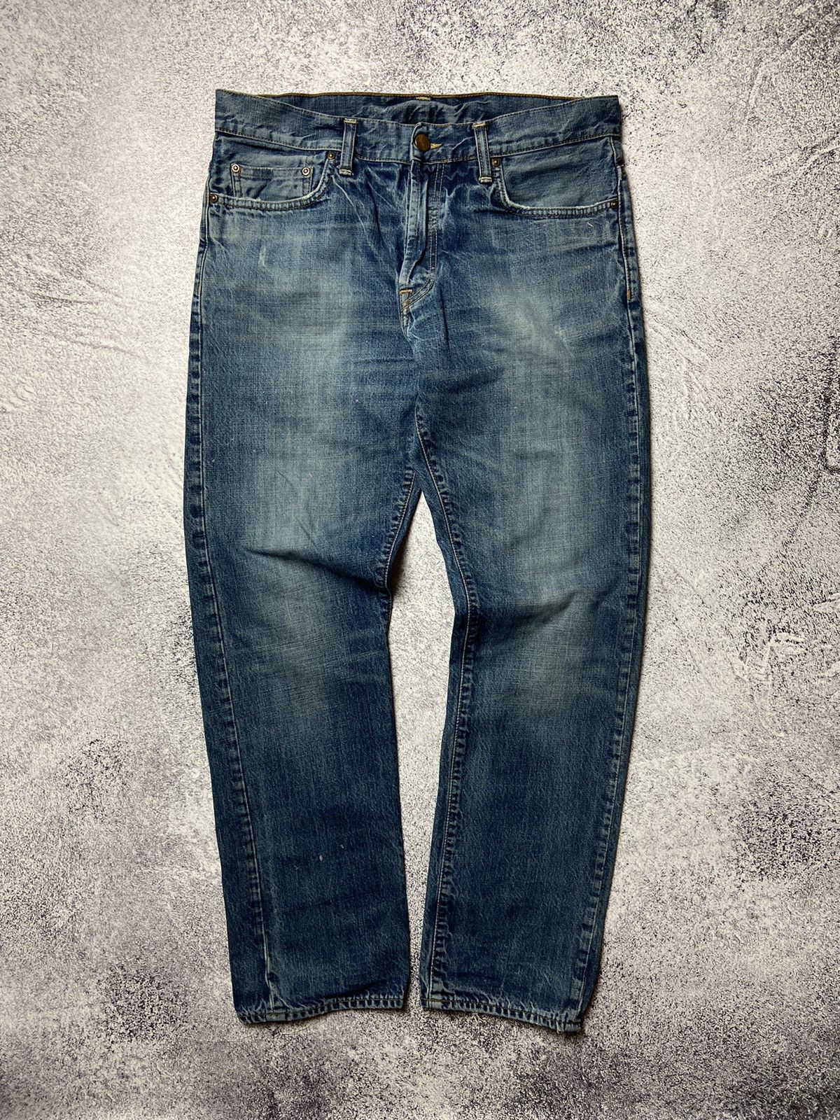 Carhartt × Vintage Vintage Carhartt Jeans Work Denim Pants Skate Style Rare Size US 33 - 7 Thumbnail