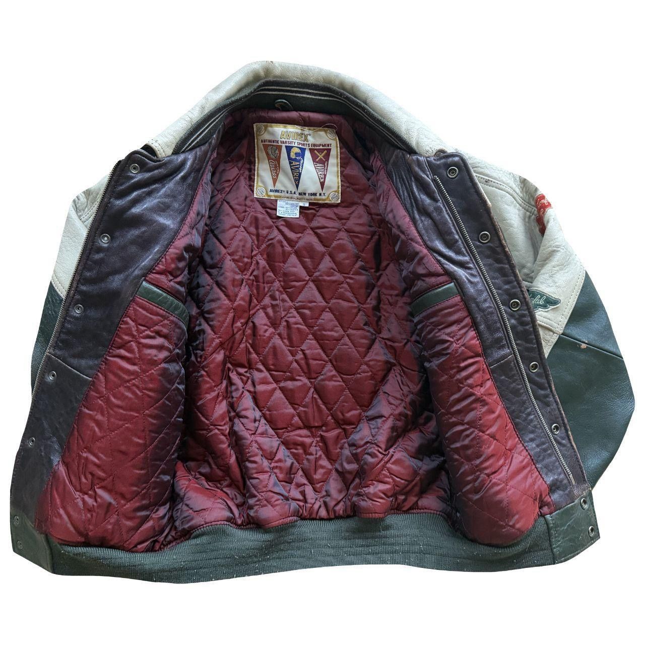 Avirex Avirex North West Wildbears Leather Varsity Jacket Size US S / EU 44-46 / 1 - 8 Thumbnail