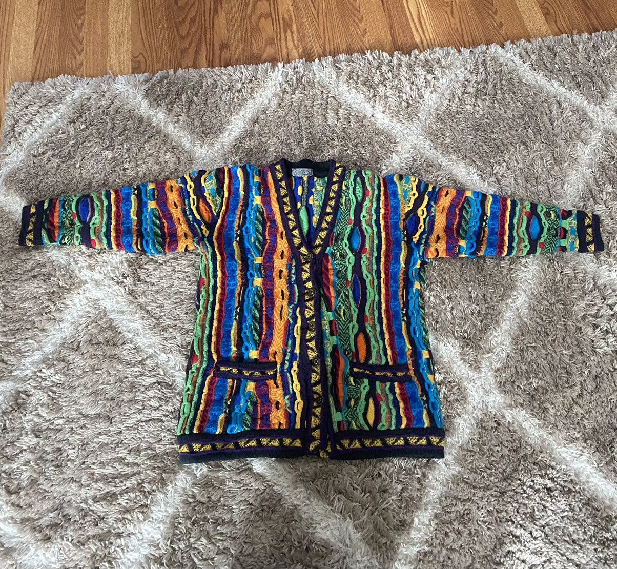 image of 90's Vintage Coogi Cardigan, Men's (Size Small)