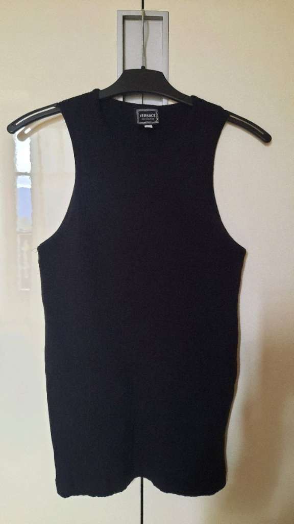 Versace Jeans Couture VERSACE Jeans Couture, sleeveless ribbed shirt, tank top Size US M / EU 48-50 / 2 - 1 Thumbnail