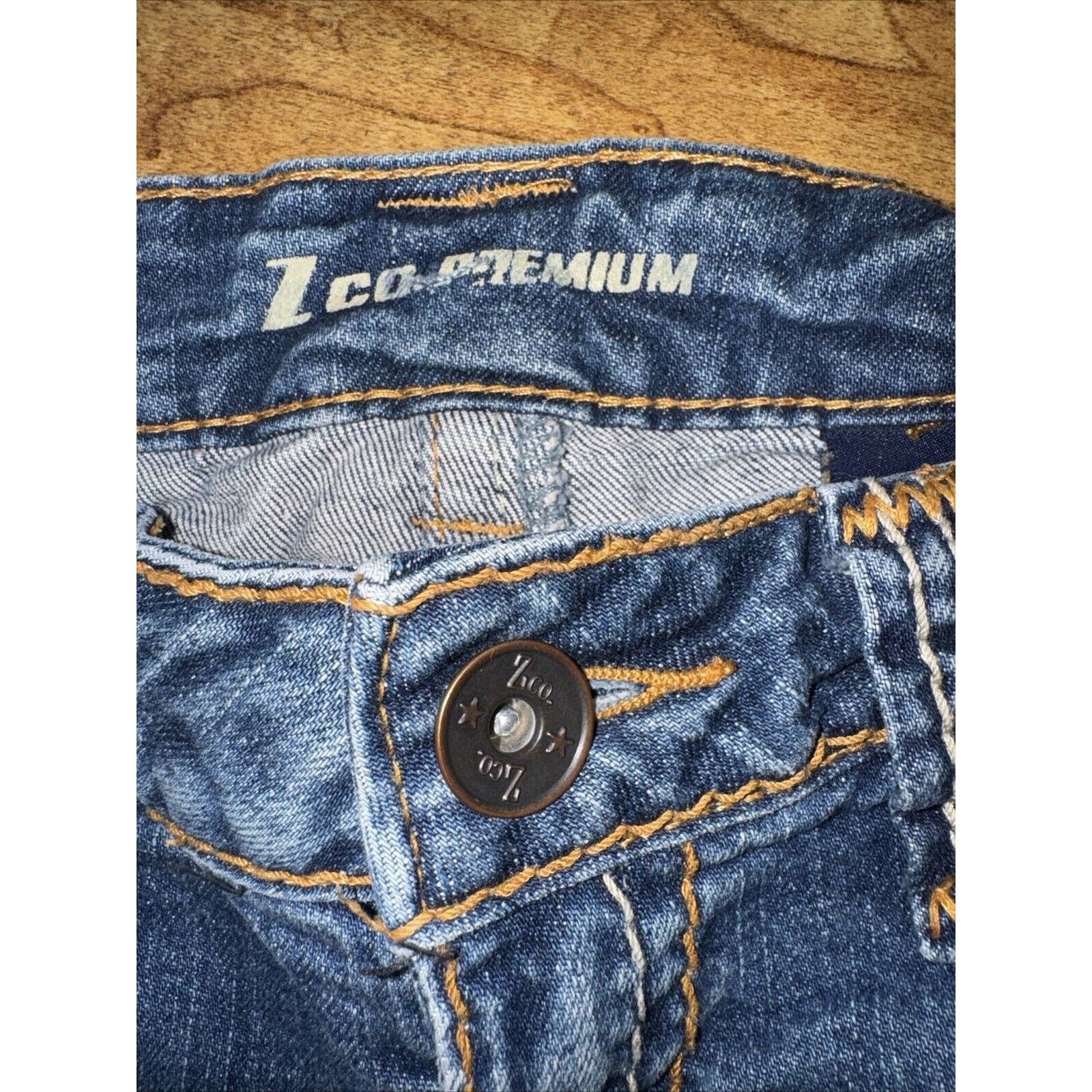 Vintage Women’s Y2K Z Co. Jeans Size 3 Measured 28x33 Size 28" / US 6 / IT 42 - 4 Thumbnail