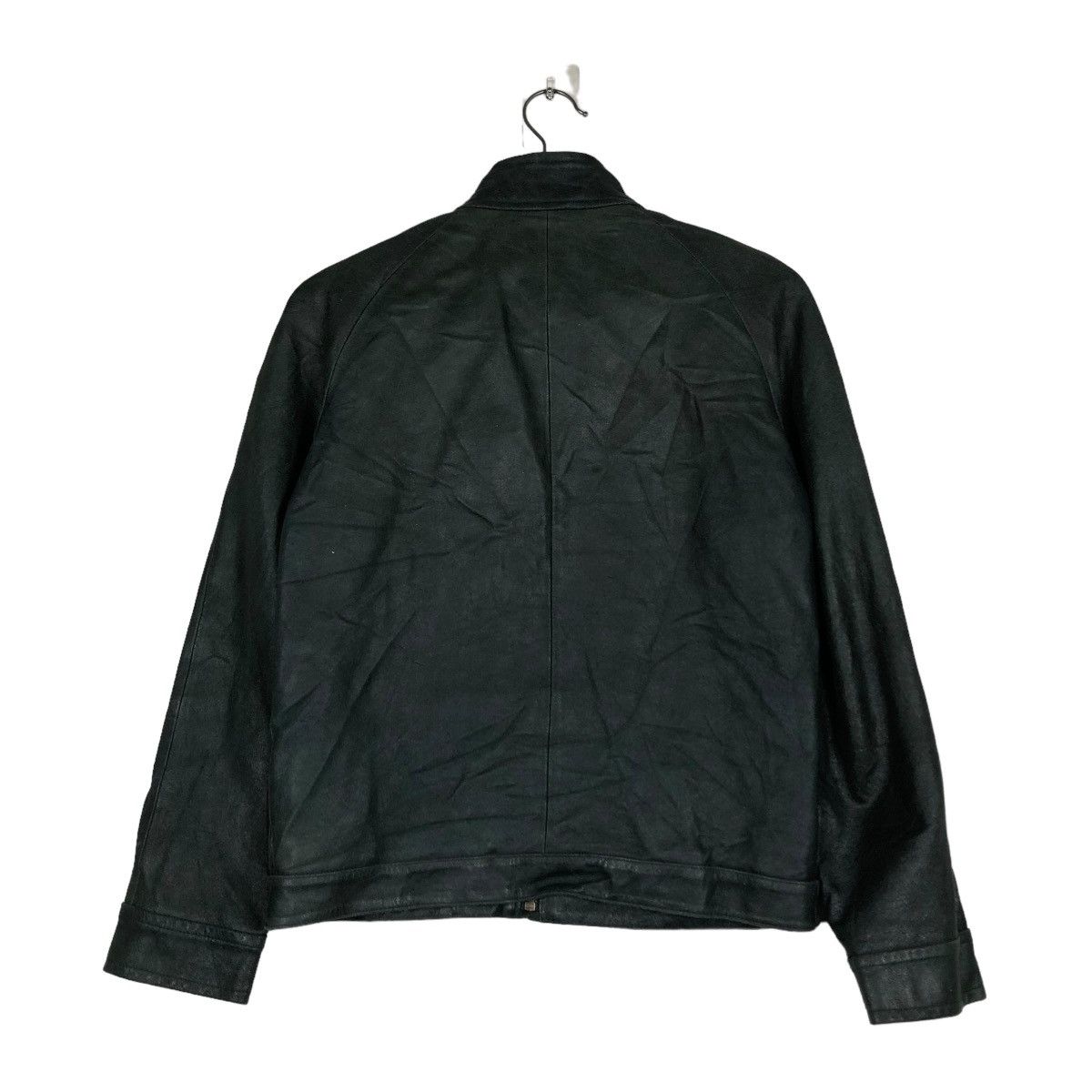 Hysteric Glamour 🔥CROPPED BIKER LEATHER JACKET FRUIT CAKE CAFE RACER WEAR Size US M / EU 48-50 / 2 - 10 Thumbnail
