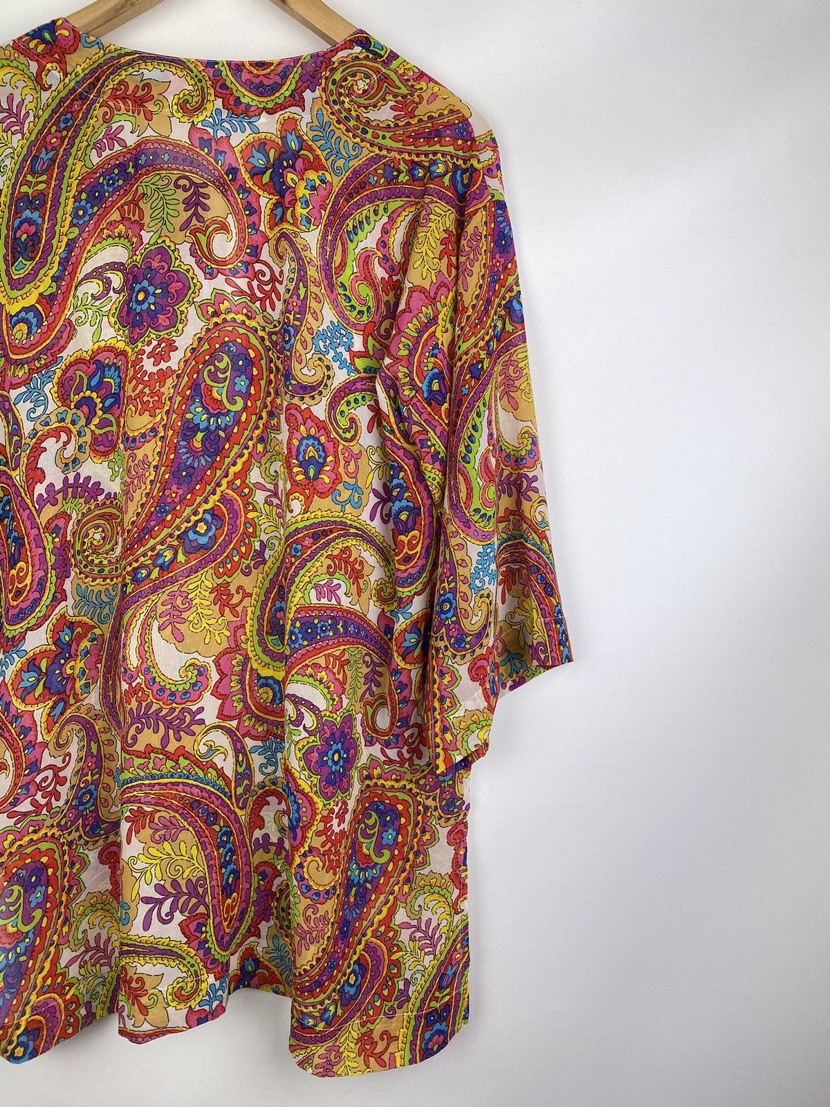 Dolce & Gabbana Dolce & Gabbana ladies Paisley patterned mesh tunic blouse Size M / US 6-8 / IT 42-44 - 12 Thumbnail