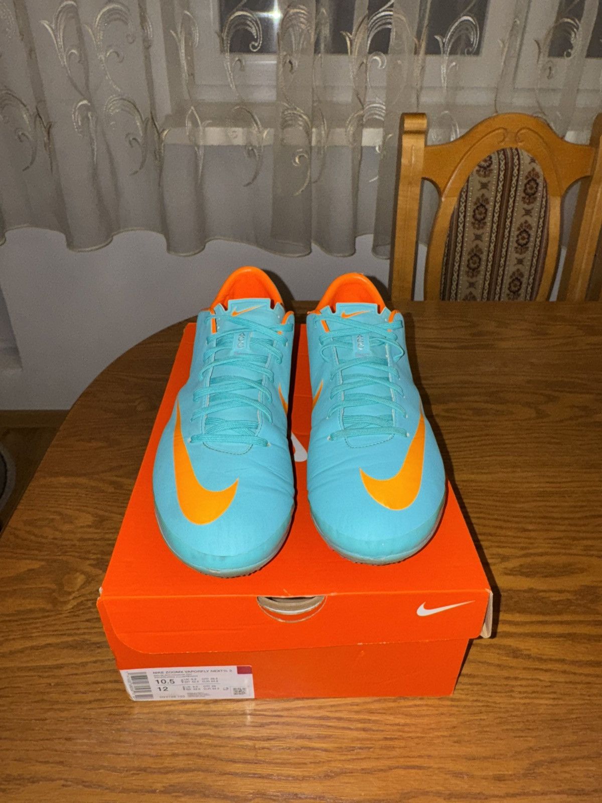 Nike Nike Mercurial VIII Blue Laser Orange Size US 10.5 / EU 43-44 - 2 Thumbnail