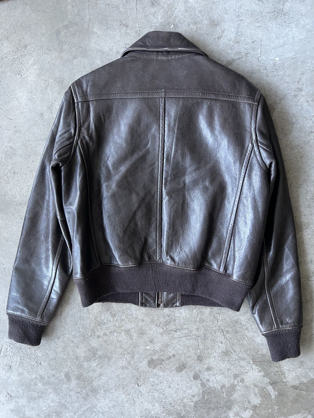 Buco Buco - The Real Mccoy’s Horsehide Leather A-2 Flight Jacket Size US S / EU 44-46 / 1 - 6 Thumbnail