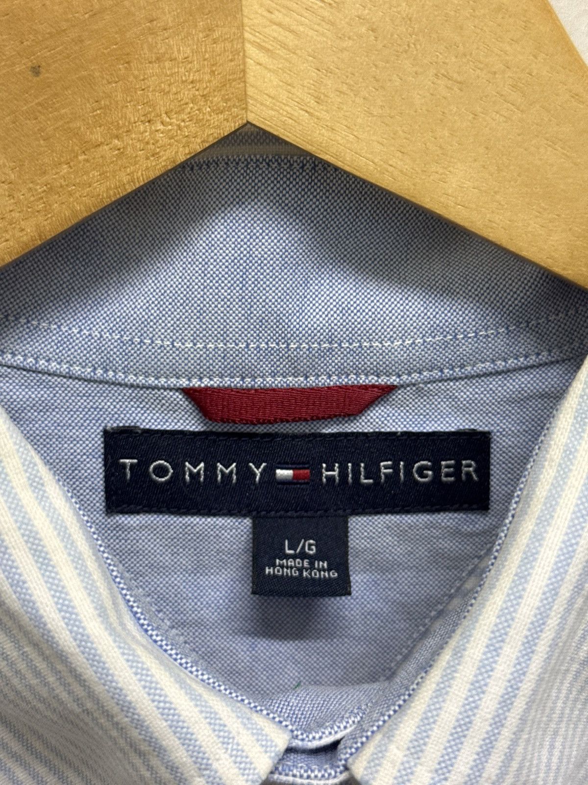 Tommy Hilfiger Vintage Tommy Hilfiger Stripe Shirt Size US L / EU 52-54 / 3 - 4 Thumbnail
