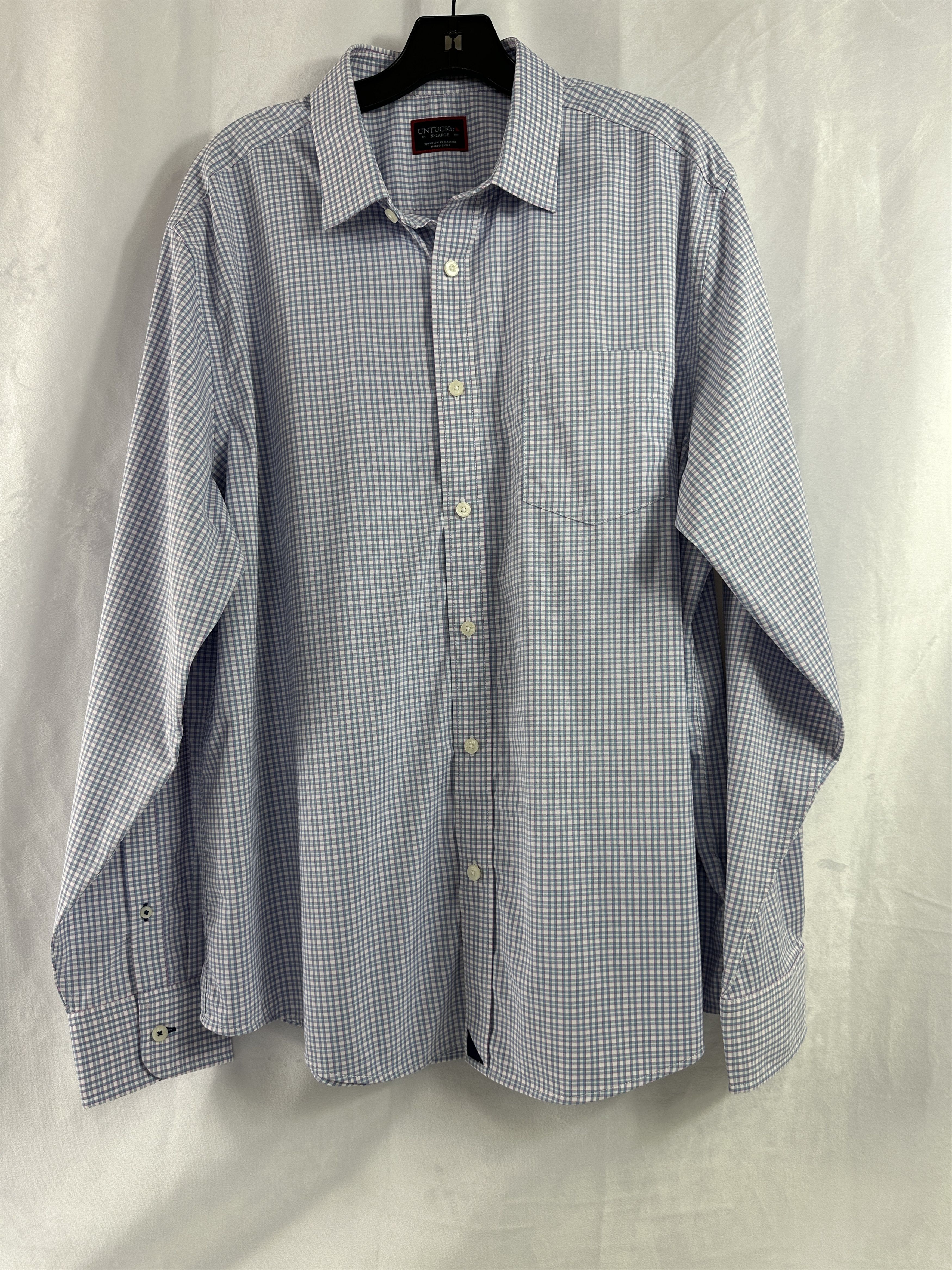 UNTUCKit UNTUCKit Mens Button Up XL Size US XL / EU 56 / 4 - 3 Thumbnail