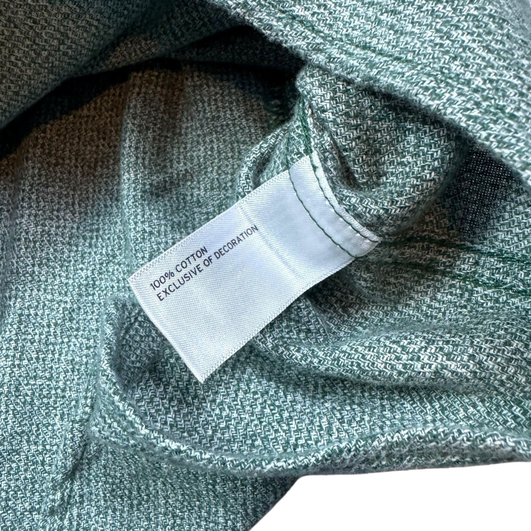 Vintage Duluth Free Swingin Shirt Men's 2XLT Button-Up Collared Long Sleeve Cotton Green Blue Modern Relaxed Twist Button Pockets All Seasons Size US XXL / EU 58 / 5 - 7 Thumbnail