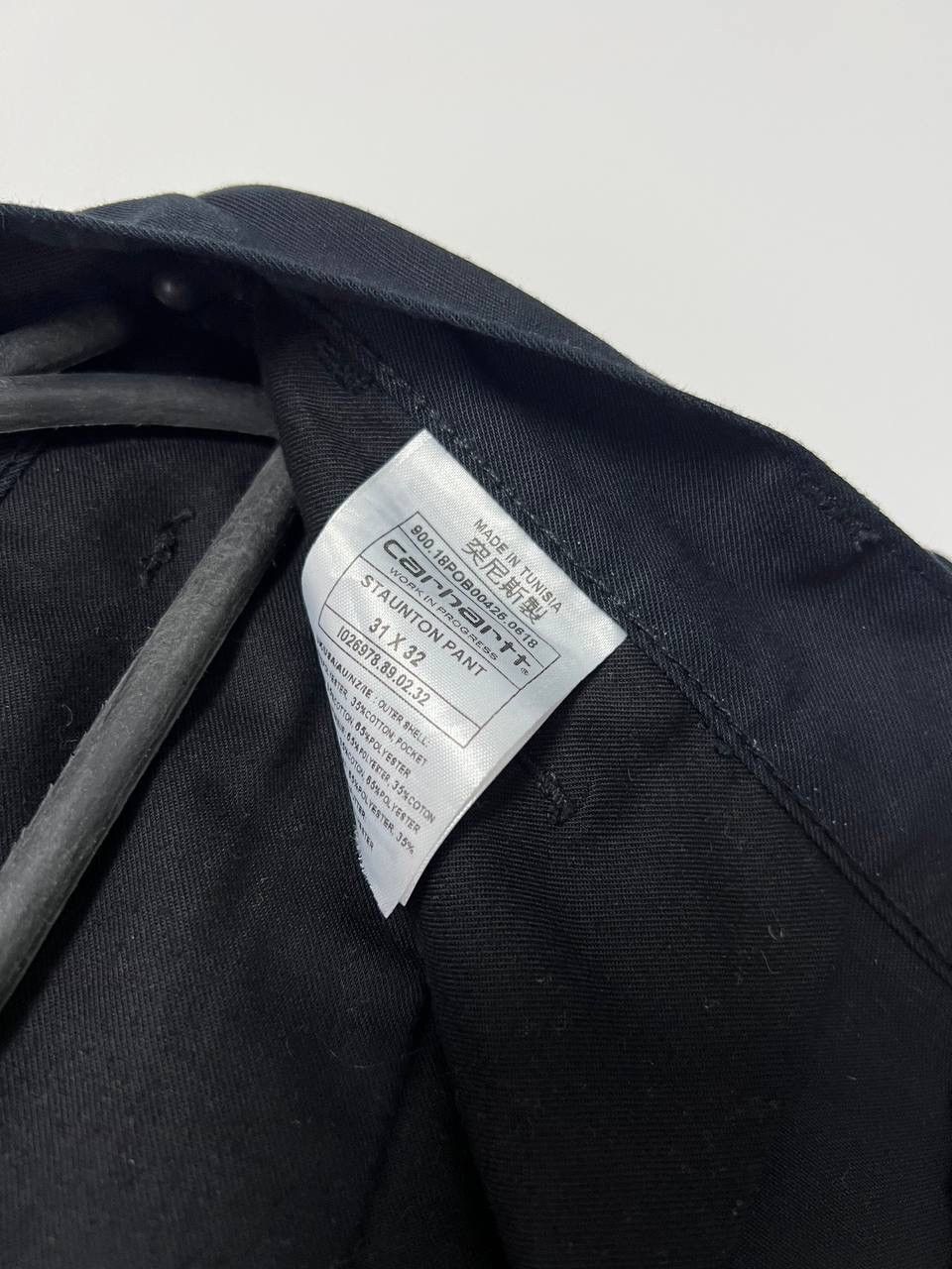 Carhartt Carhartt Wip Classic Pants Navy Blue Y2K Rare 31x32 Size US 32 / EU 48 - 19 Thumbnail