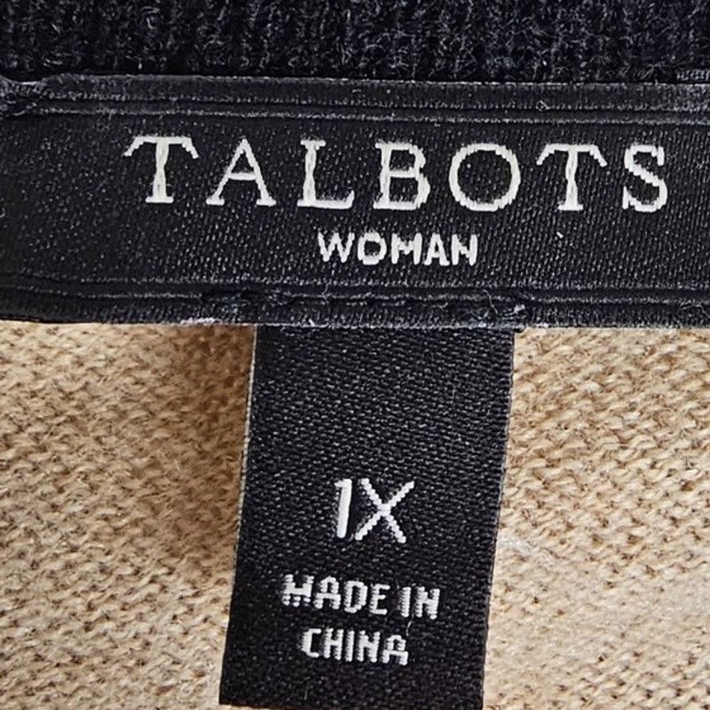 Robert Talbott Talbots Womens Wool Mohair Nordic Fair Isle Cardigan Sweater Size XL / US 12-14 / IT 48-50 - 6 Thumbnail