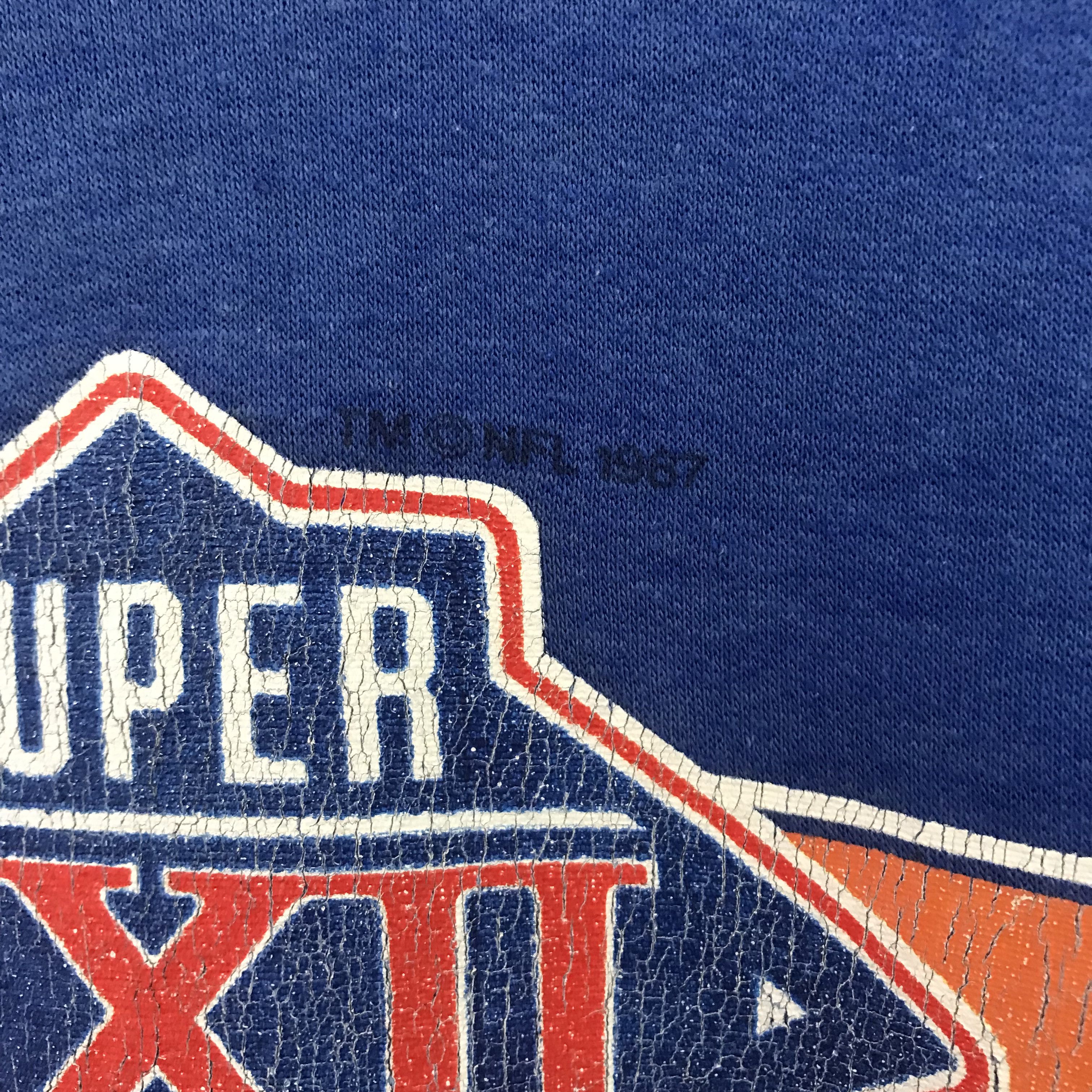 Vintage Vintage 90's Denver Broncos Blue Sweatshirt - 491 Size US XL / EU 56 / 4 - 5 Thumbnail