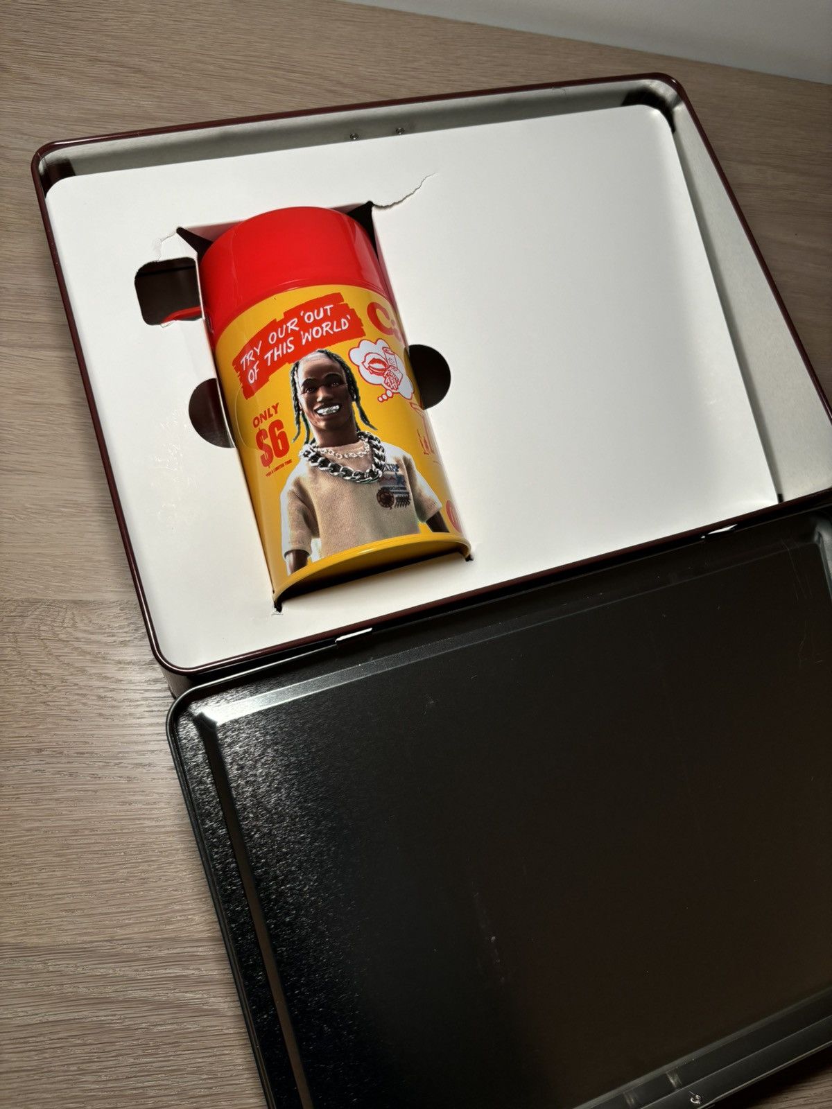 Travis Scott Travis Scott x McDonalds Cactus Pack Vintage Metal Lunchbox Size ONE SIZE - 5 Thumbnail