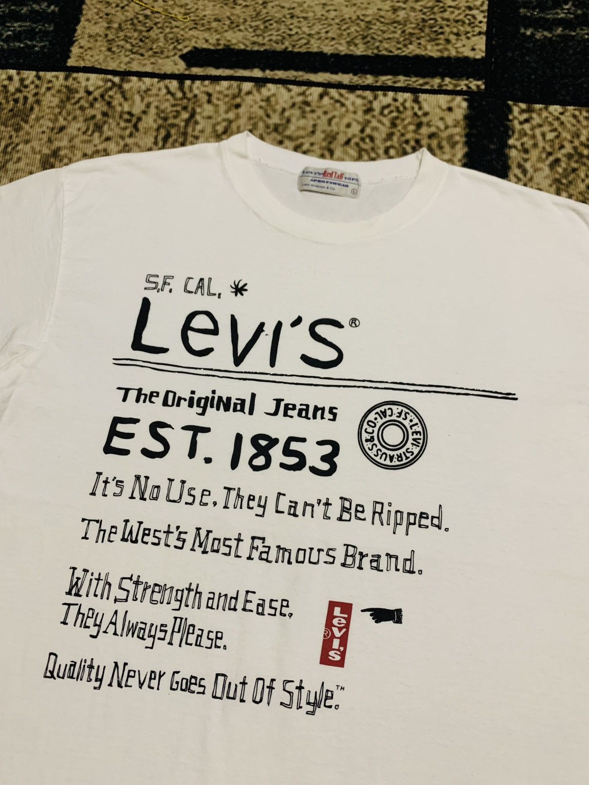 Levi's LAST DROP#Levi’s Red Tab Tops Sportwear Size US L / EU 52-54 / 3 - 7 Thumbnail