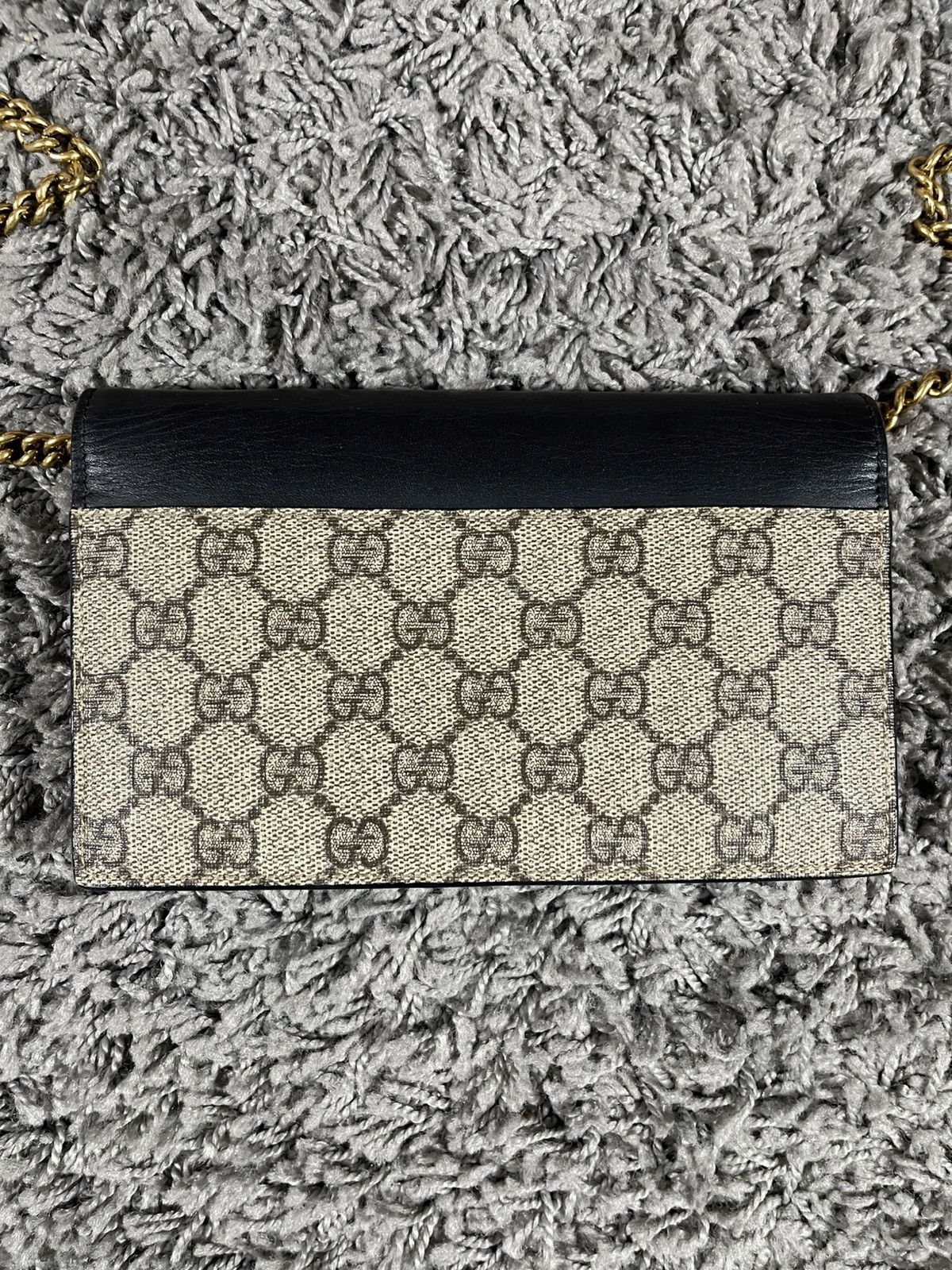 Gucci Gucci Pearl Scallop Wallet Chain Bag GG Clutch Crossbody Size ONE SIZE - 8 Thumbnail