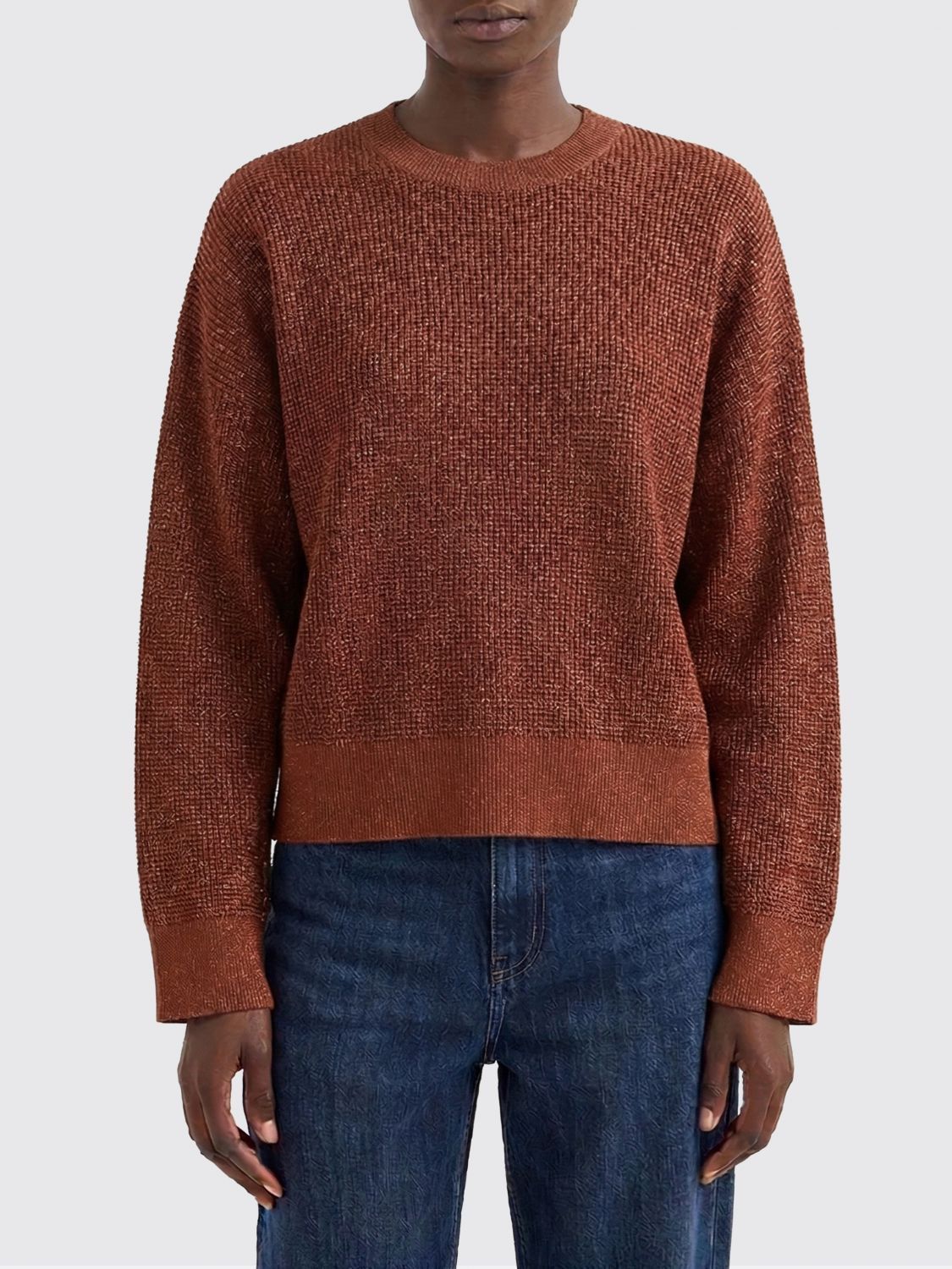 Brunello Cucinelli Brunello Cucinelli Sweater Woman Brick Red Size M / US 6-8 / IT 42-44 - 1 Thumbnail