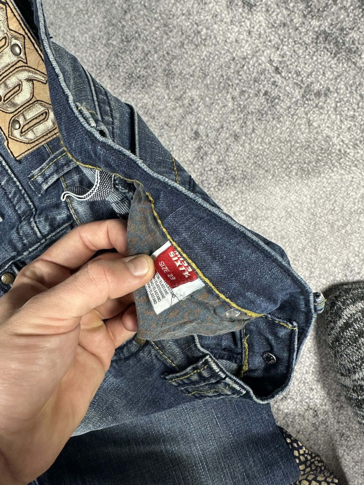Miss Sixty Y2K Vintage Baggy Pants Miss Sixty Streetwear 29 Usa Rare Size 29" - 6 Thumbnail