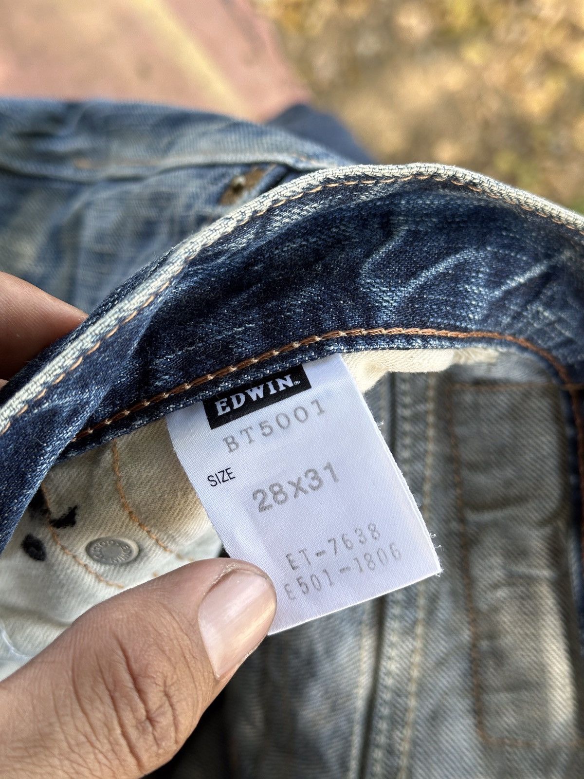 Japanese Brand 💥Edwin 503💥 JapaneseBrand Flare Sytle Edwin 503 Made Japan💥 Size US 32 / EU 48 - 10 Thumbnail