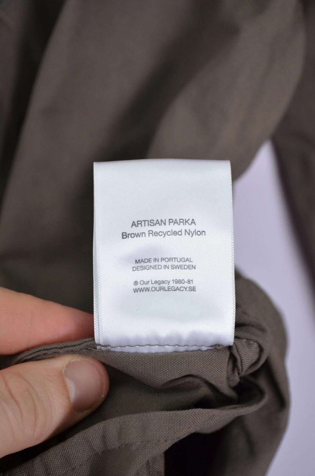 Our Legacy Our Legacy Artisan Parka 100% Nylon Jacket Khaki Size М 48 Size US M / EU 48-50 / 2 - 8 Thumbnail