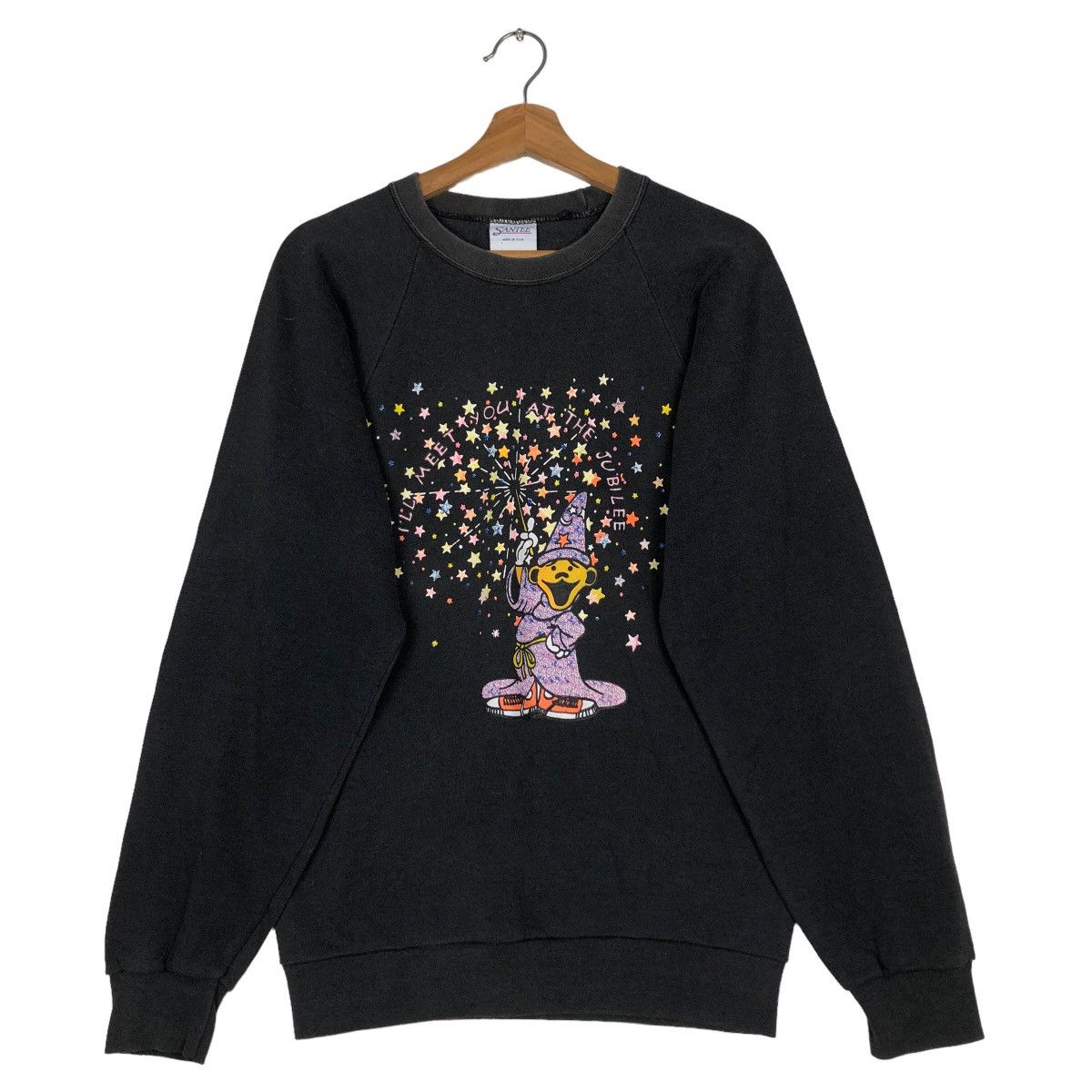 Japanese Brand 🔥Vintage Sweatshirt Santee Big Logo Design Made in USA Size US S / EU 44-46 / 1 - 1 Thumbnail