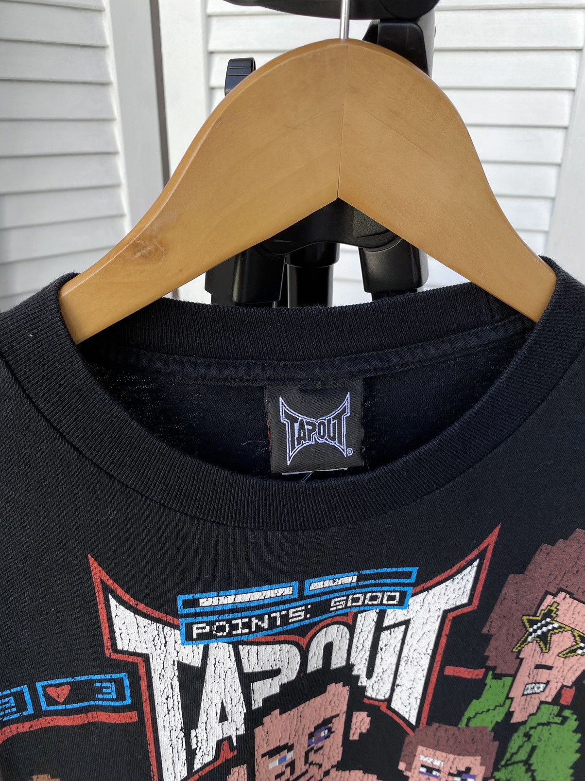 Nintendo × Vintage Vintage Tapout x Jens Pulver Signature Nintendo Tee Shirt Size US M / EU 48-50 / 2 - 9 Thumbnail