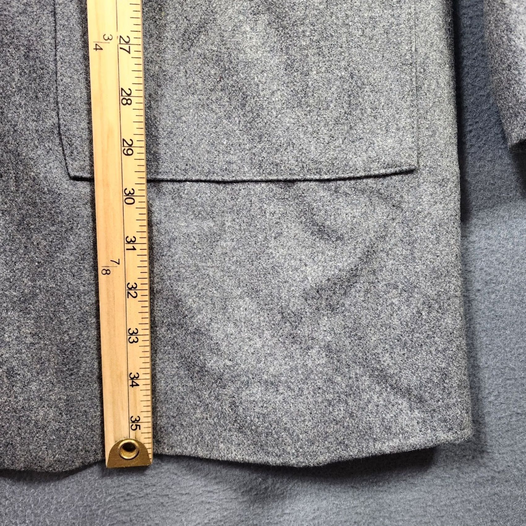 Banana Republic Banana Republic Men Coat Overcoat Wool Blend Grey Large Zip Classic City Preppy Mens Long Winter Fall Wool Dry Clean Only No Flaws 2024? Size US L / EU 52-54 / 3 - 6 Thumbnail