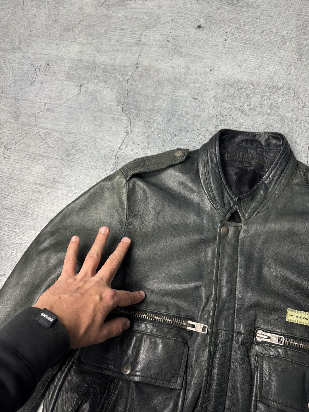 Allsaints Vintage Allsaints Genuine Leather Biker Y2K Jacket M Size US M / EU 48-50 / 2 - 11 Thumbnail